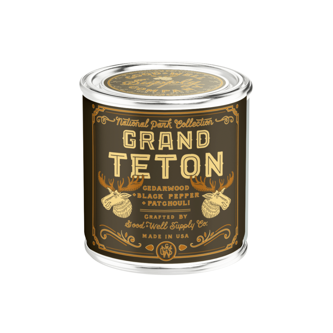 Good & Well Supply Co Grand Teton National Park Candle
