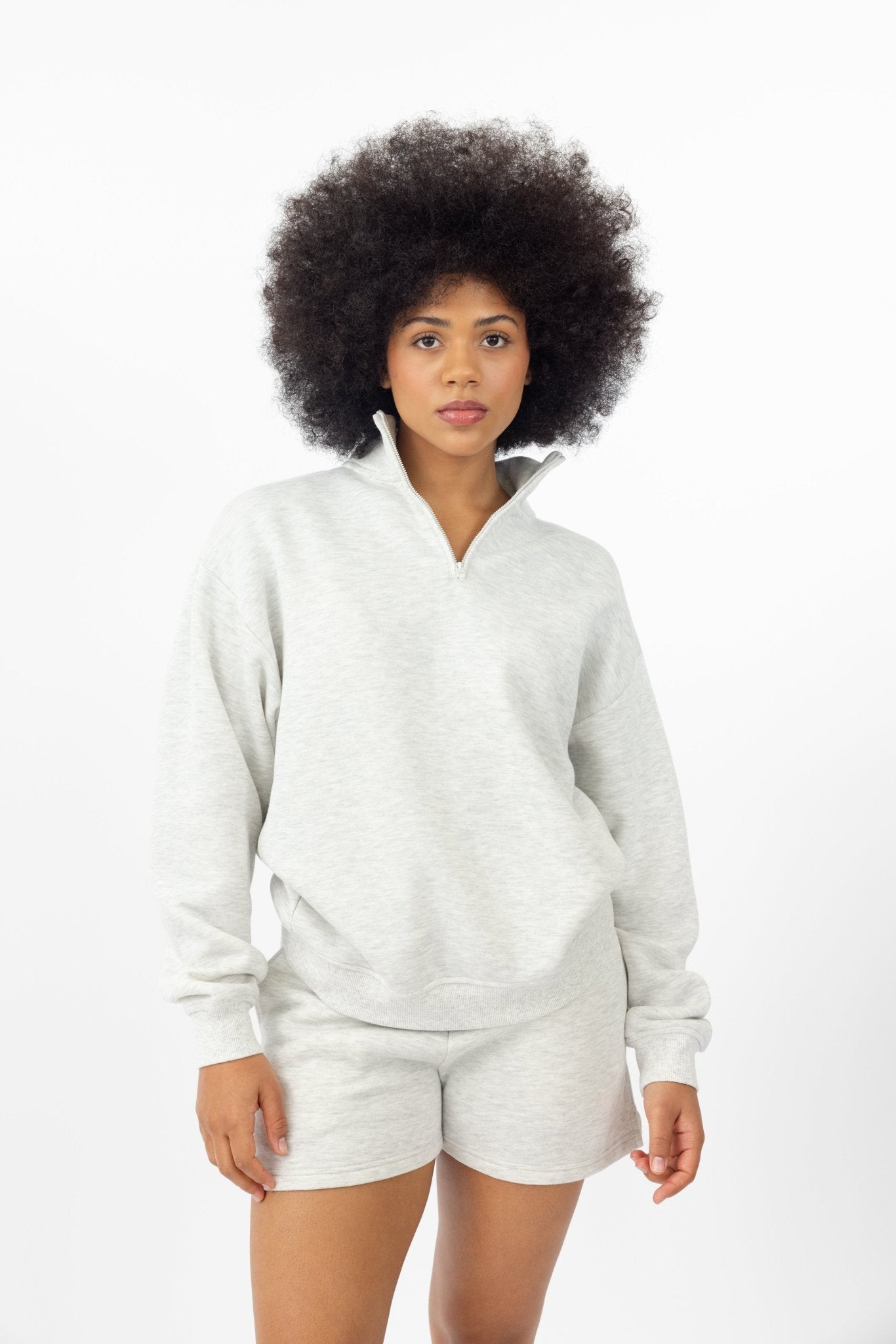 Cozy Earth Women's CityScape Quarter Zip - Last Chance
