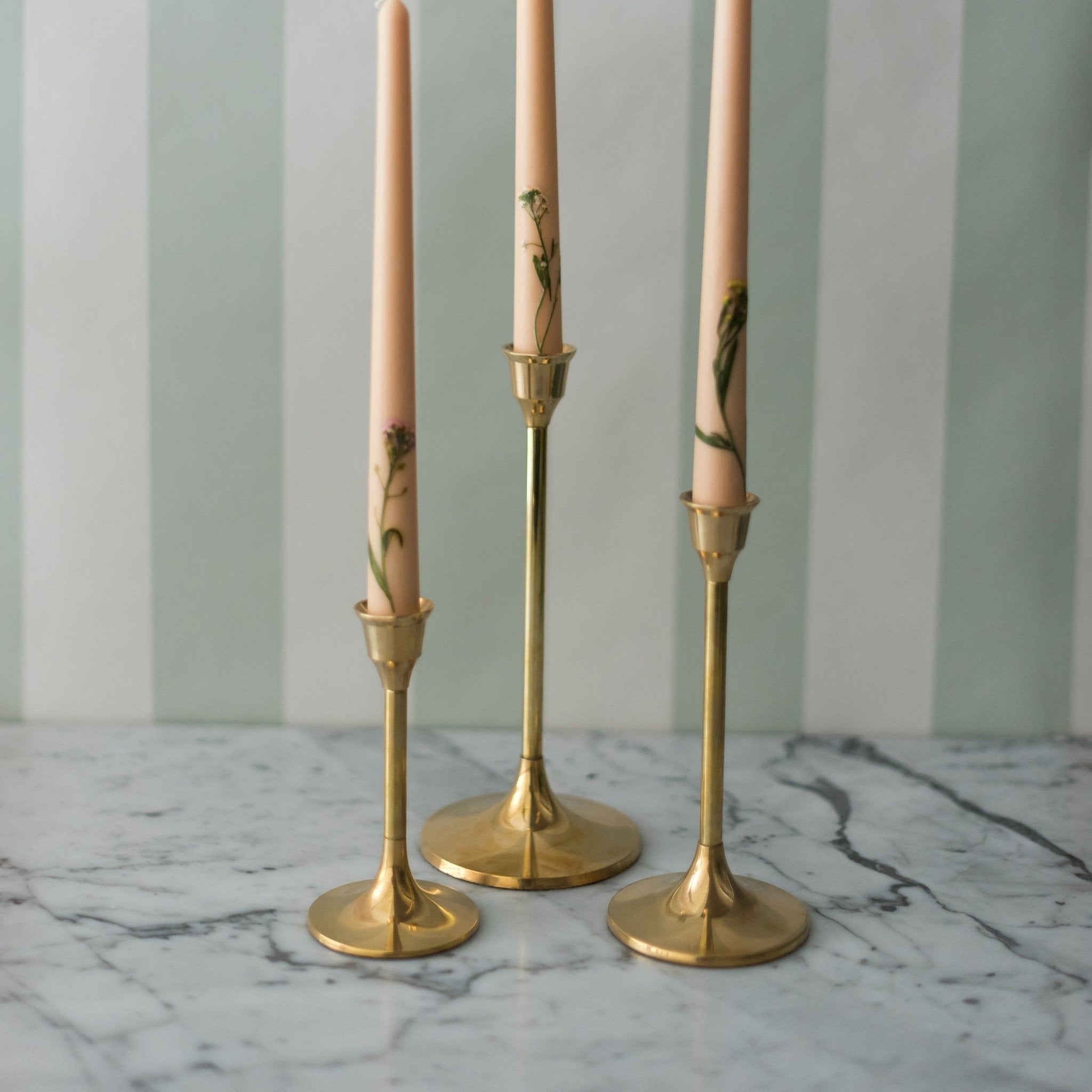 Galley & Fen Brass Candle Holders