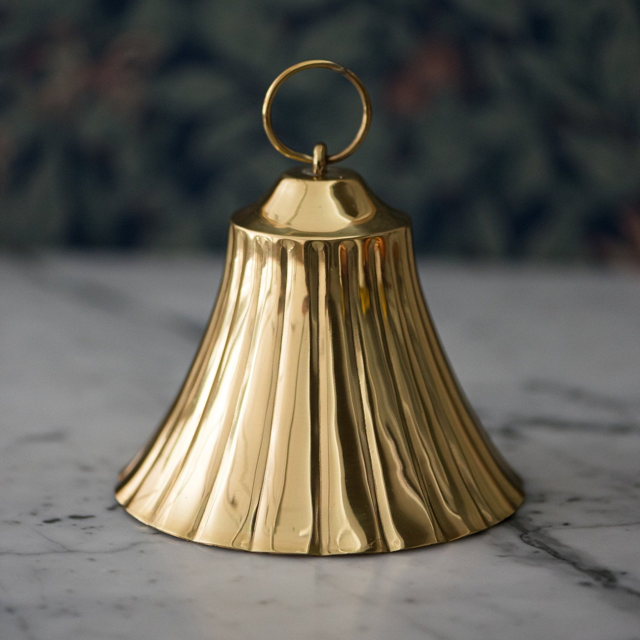 Galley & Fen Scalloped Brass Bell