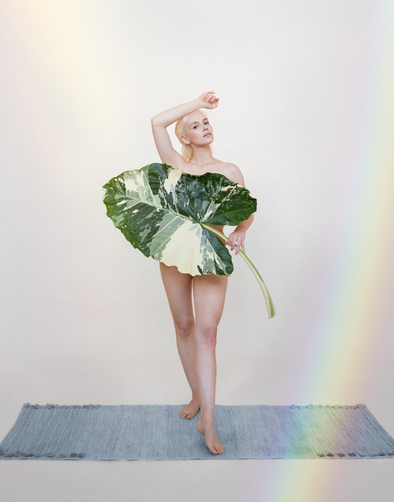 okoliving Indigo Moon - Naturally Dyed Herbal Yoga Mat