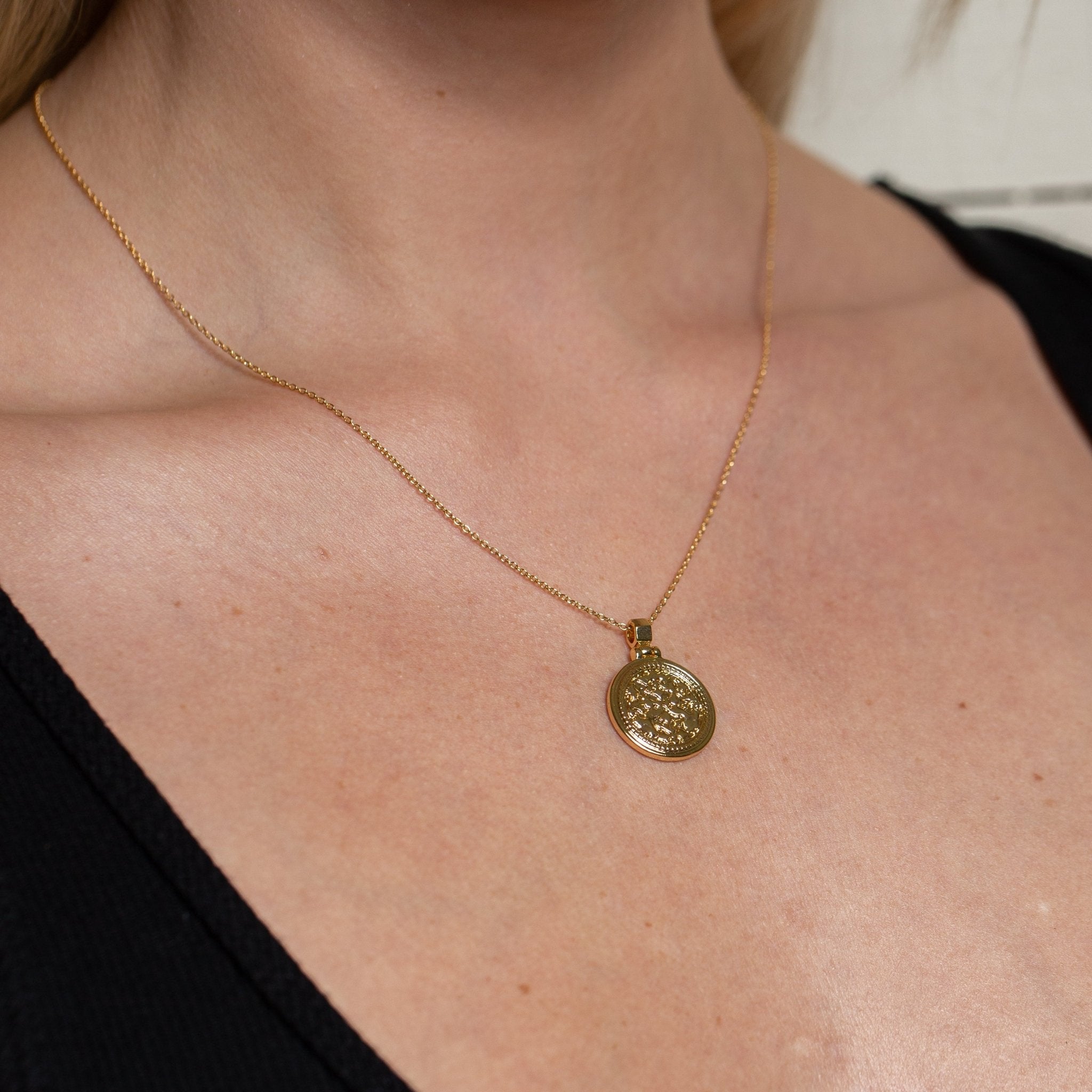 Rand Designs Freya Coin Necklace