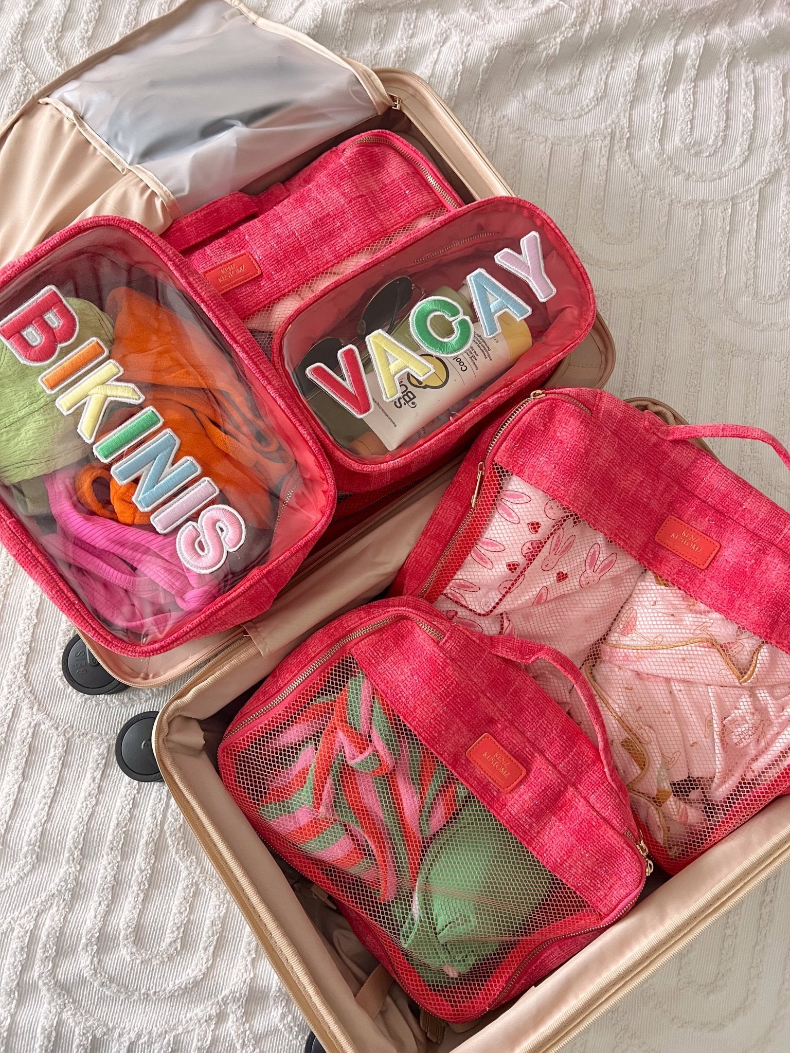 KenzKustomz Vacay Large - Coral