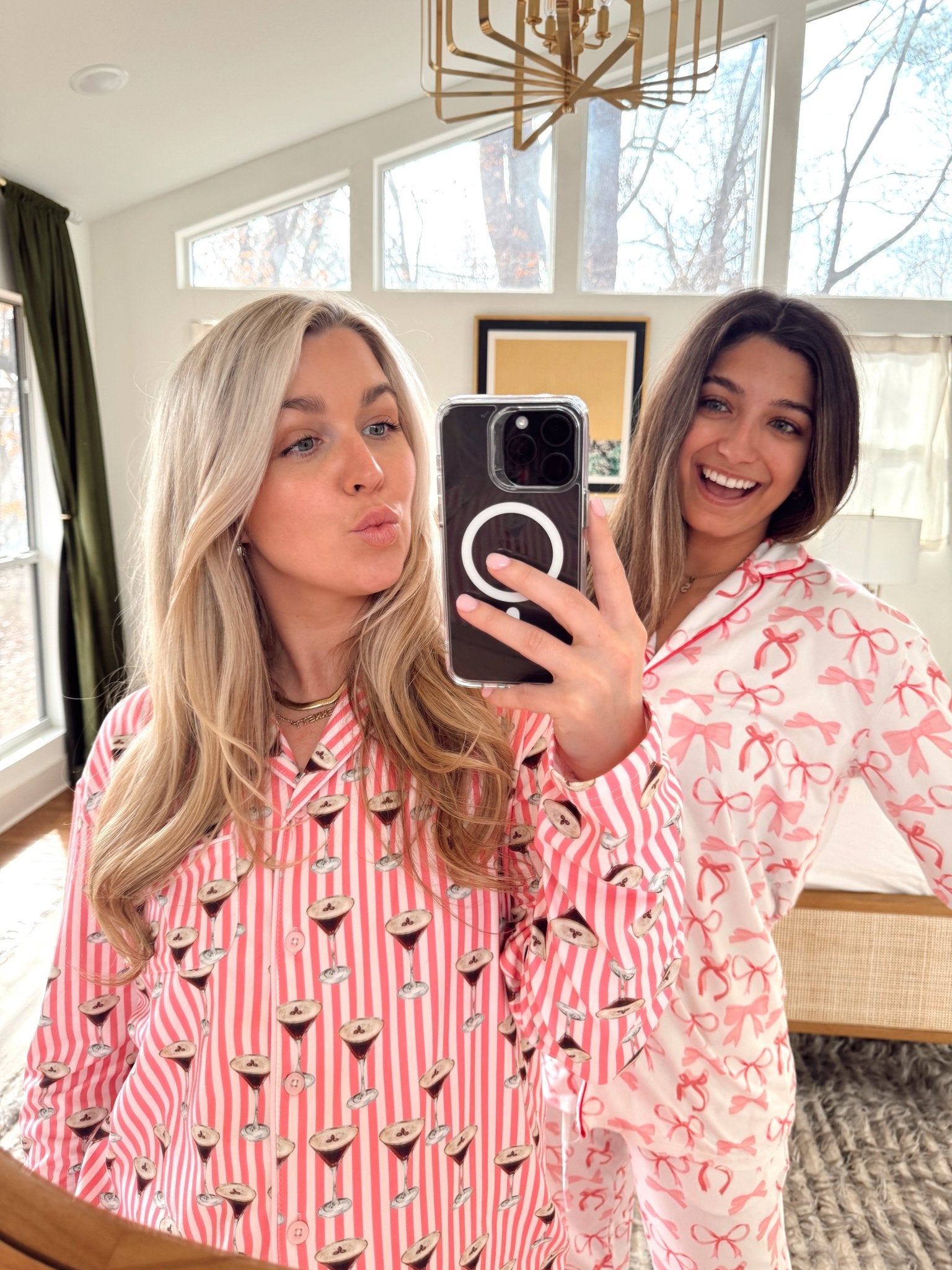 KenzKustomz Bows Pajama Set