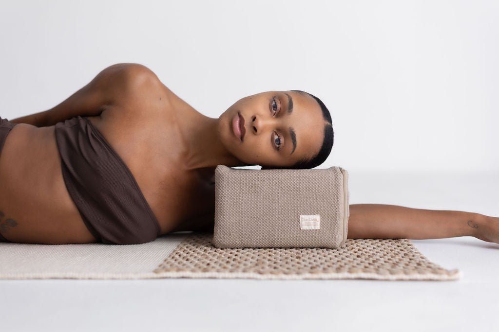 okoliving Yoga Block - Naturally Dyed Organic Cotton