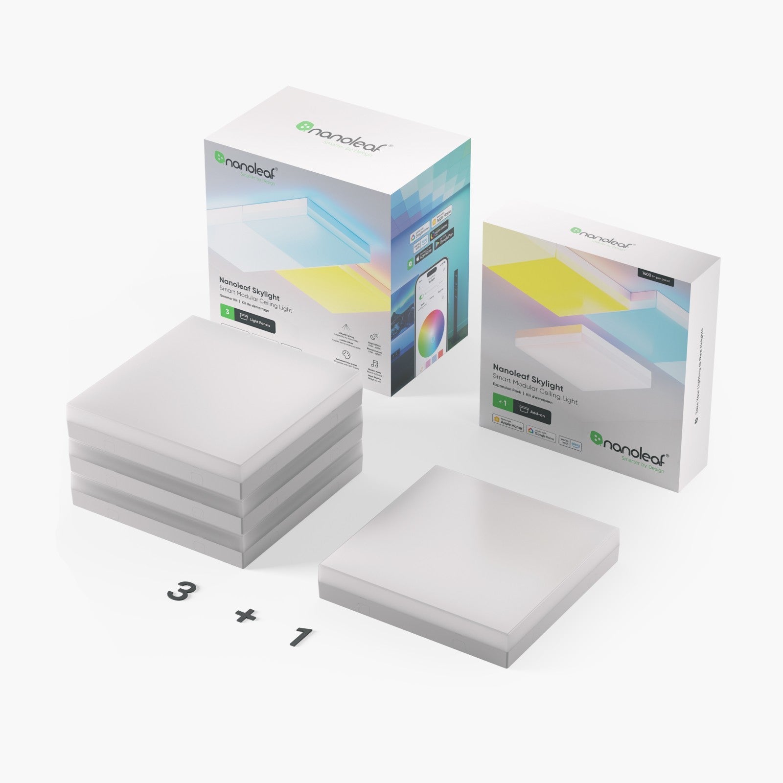 Nanoleaf Shop USA Nanoleaf Skylight Smarter Kit (4 Pack)