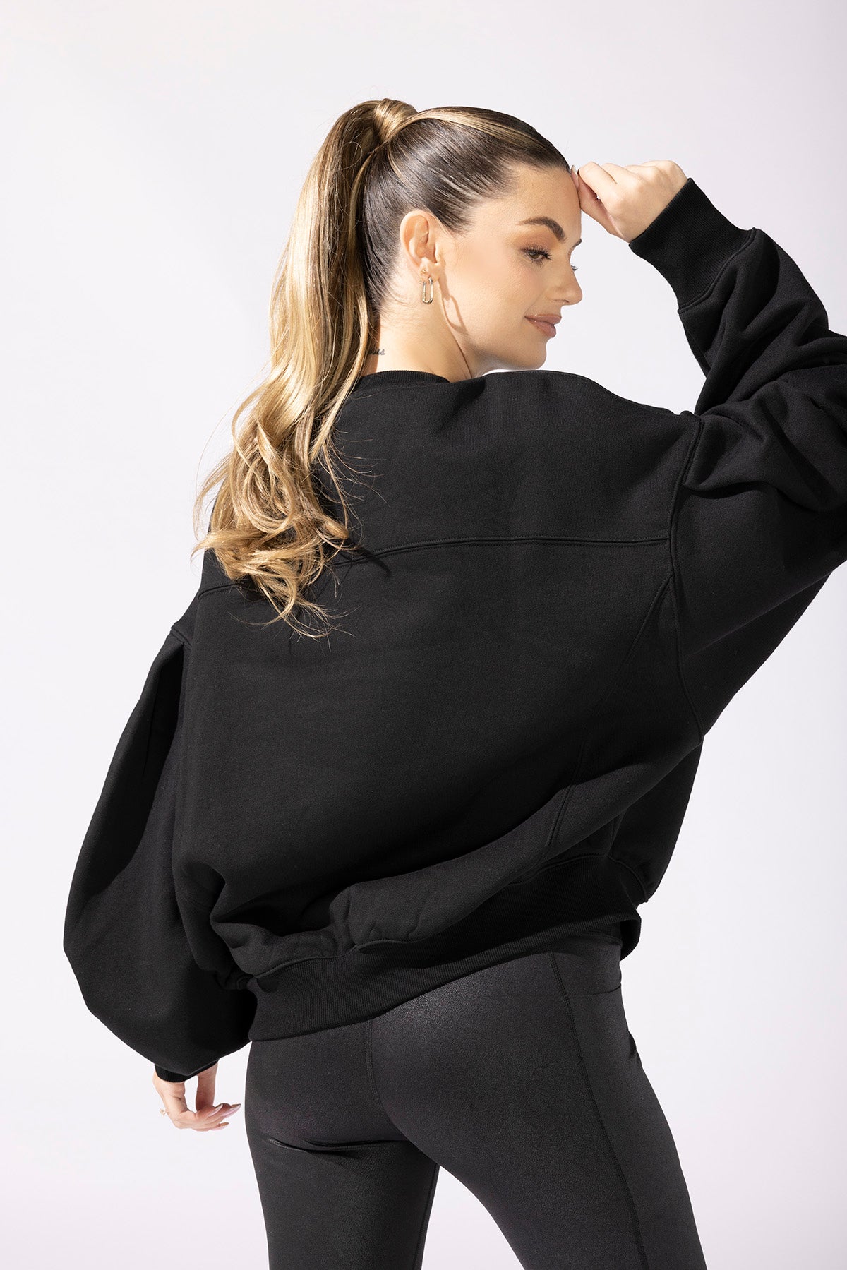POPFLEX® Brunch Sweater - Black