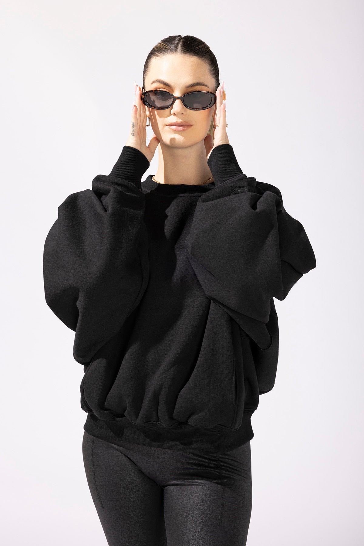 POPFLEX® Brunch Sweater - Black