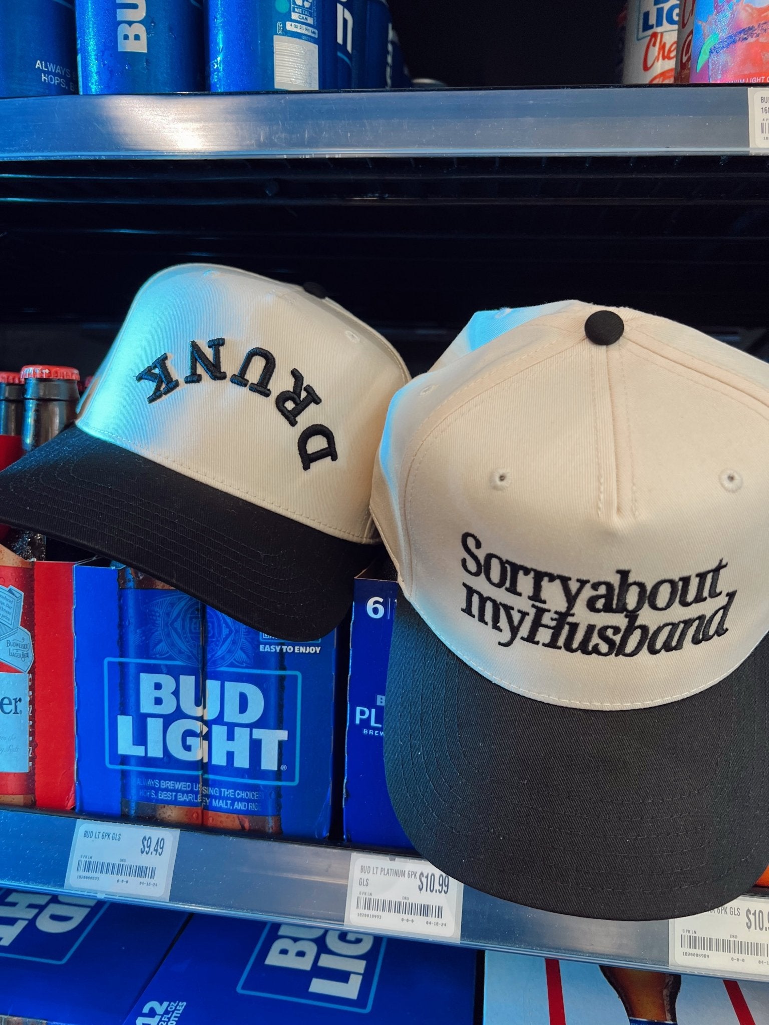 KenzKustomz DRUNK Vintage Trucker Hat