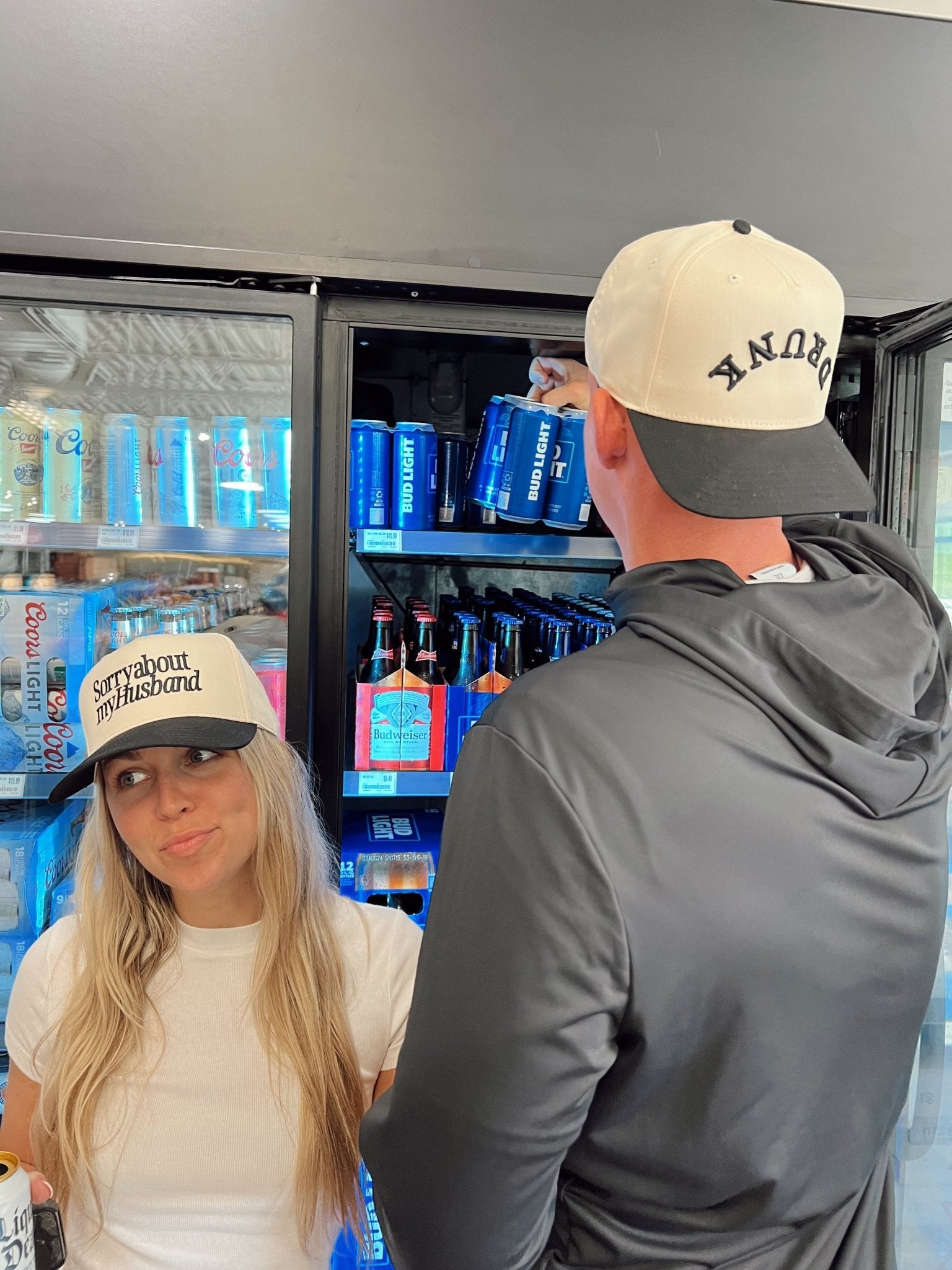 KenzKustomz DRUNK Vintage Trucker Hat