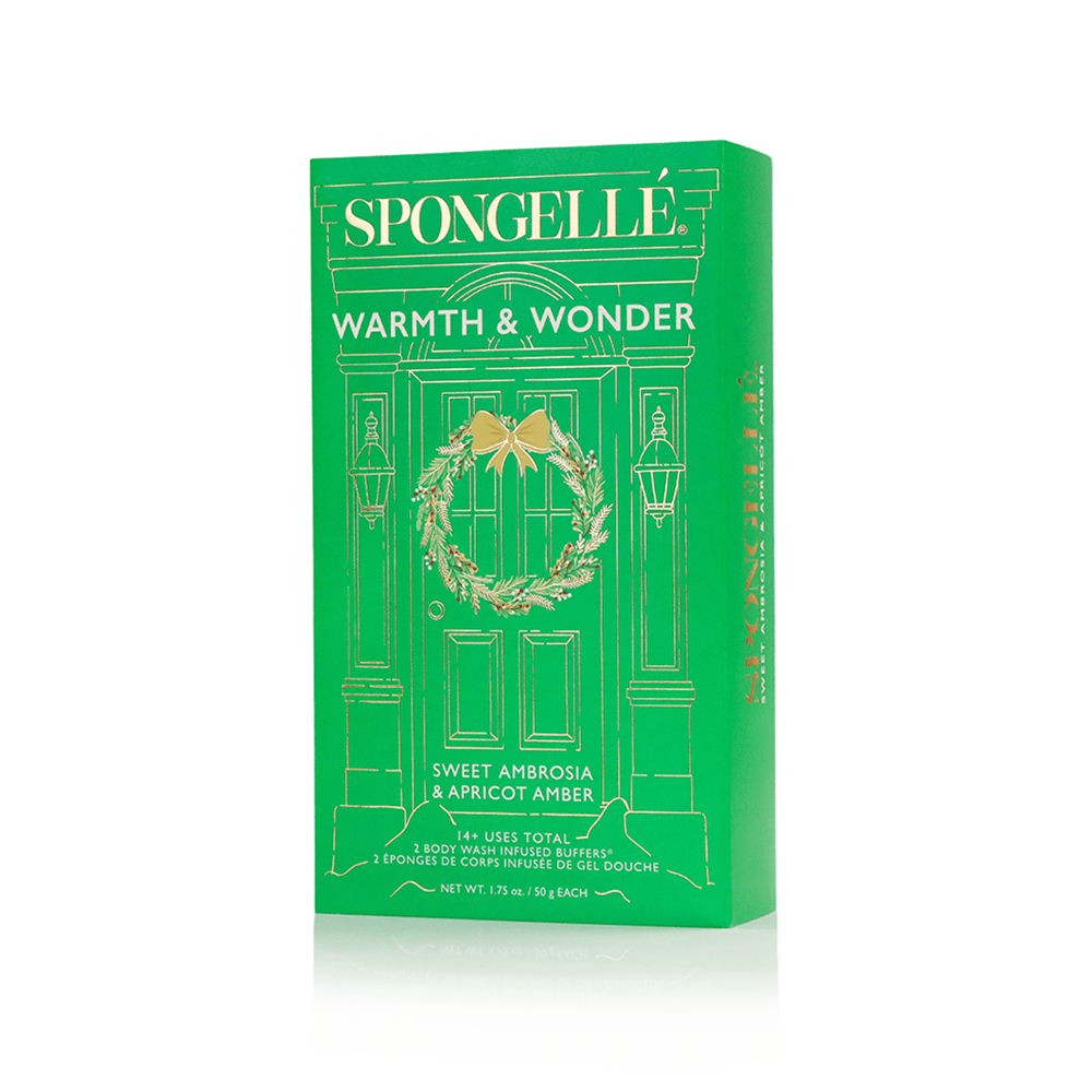 Spongellé Warmth & Wonder | Holiday Wreath Gift Set