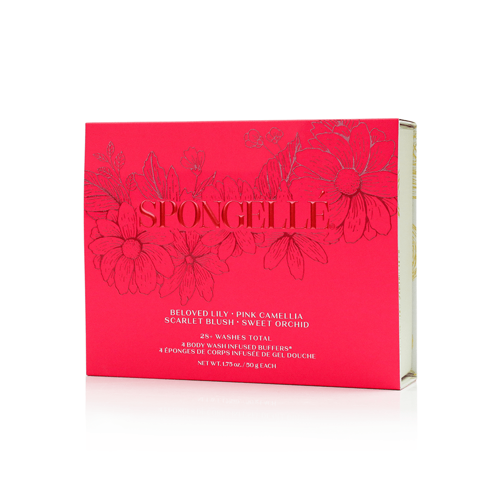 Spongellé Heart Buffer Gift Set