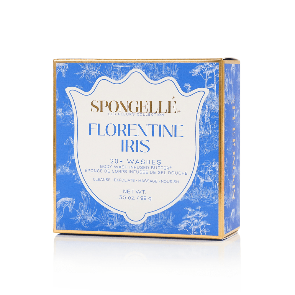 Spongellé Florentine Iris | Les Fleurs Body Buffer