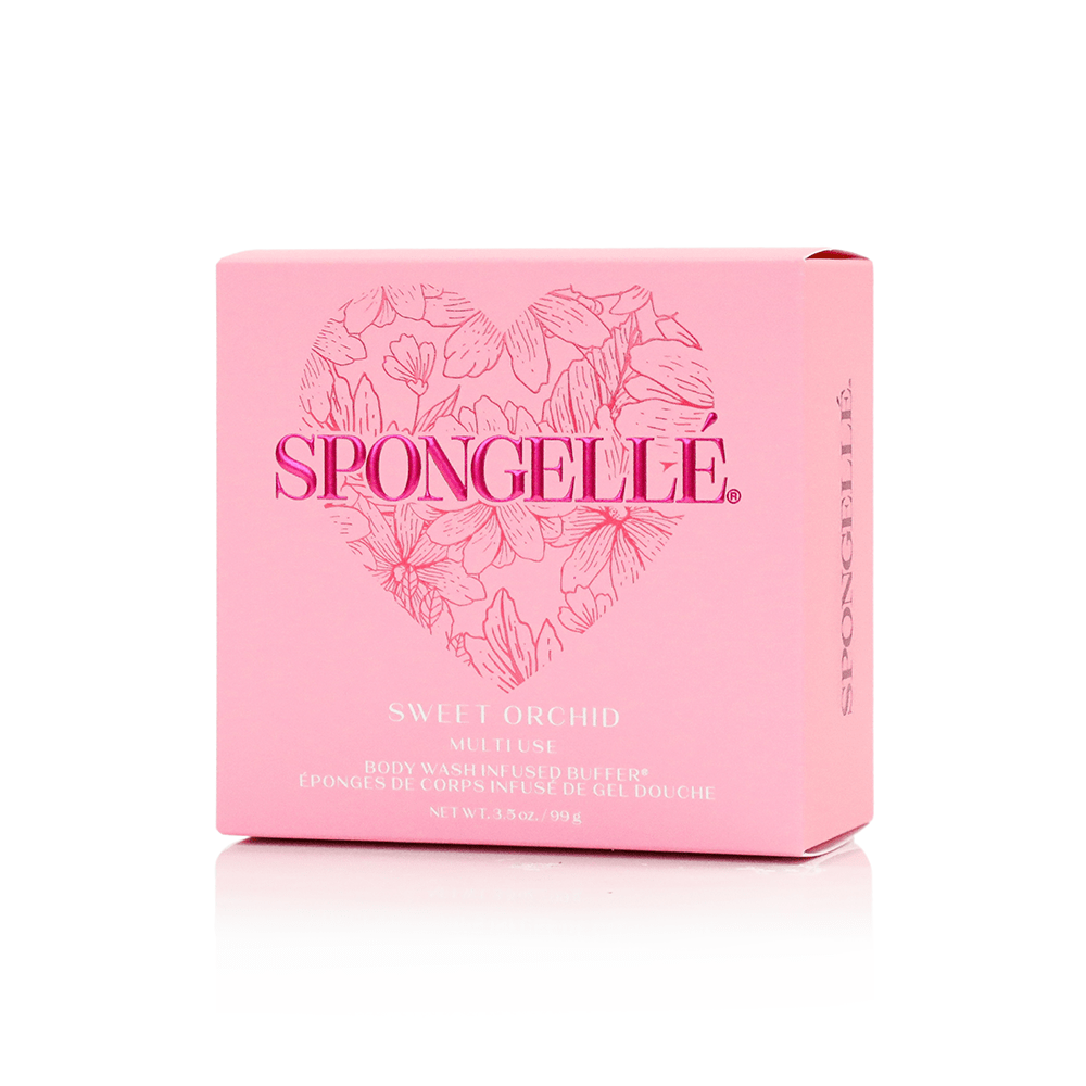 Spongellé Sweet Orchid | Heart Buffer