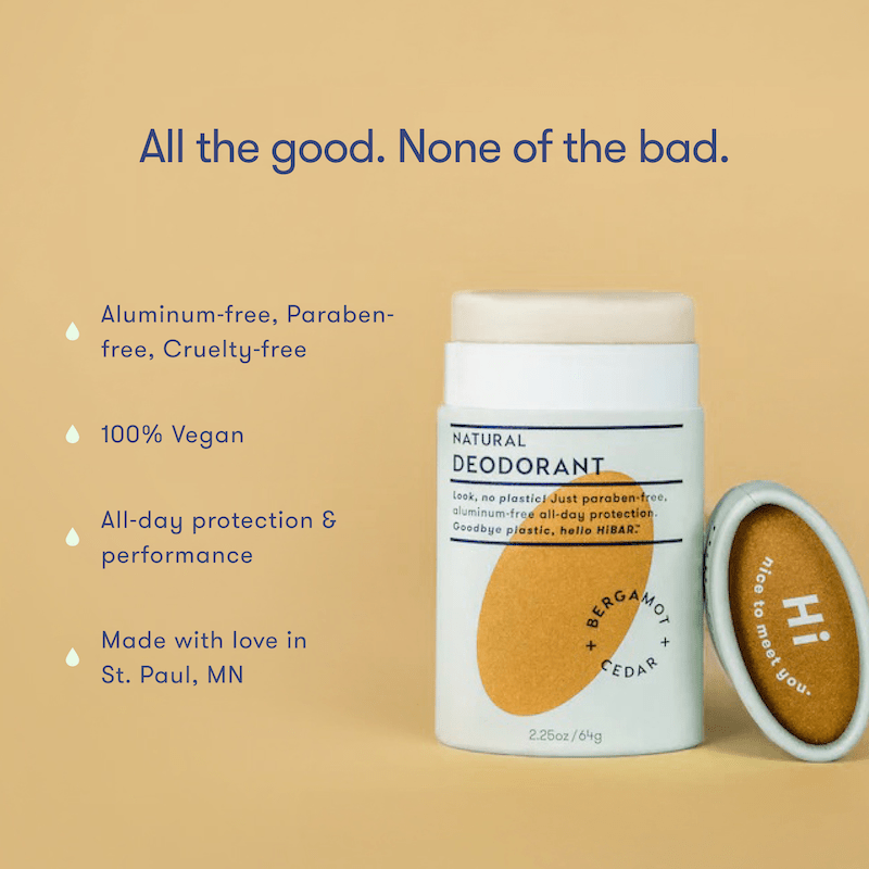 HiBAR Plastic - Free Deodorant