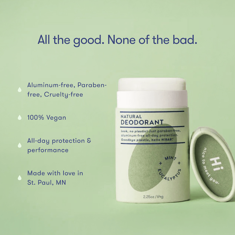 HiBAR Plastic - Free Deodorant