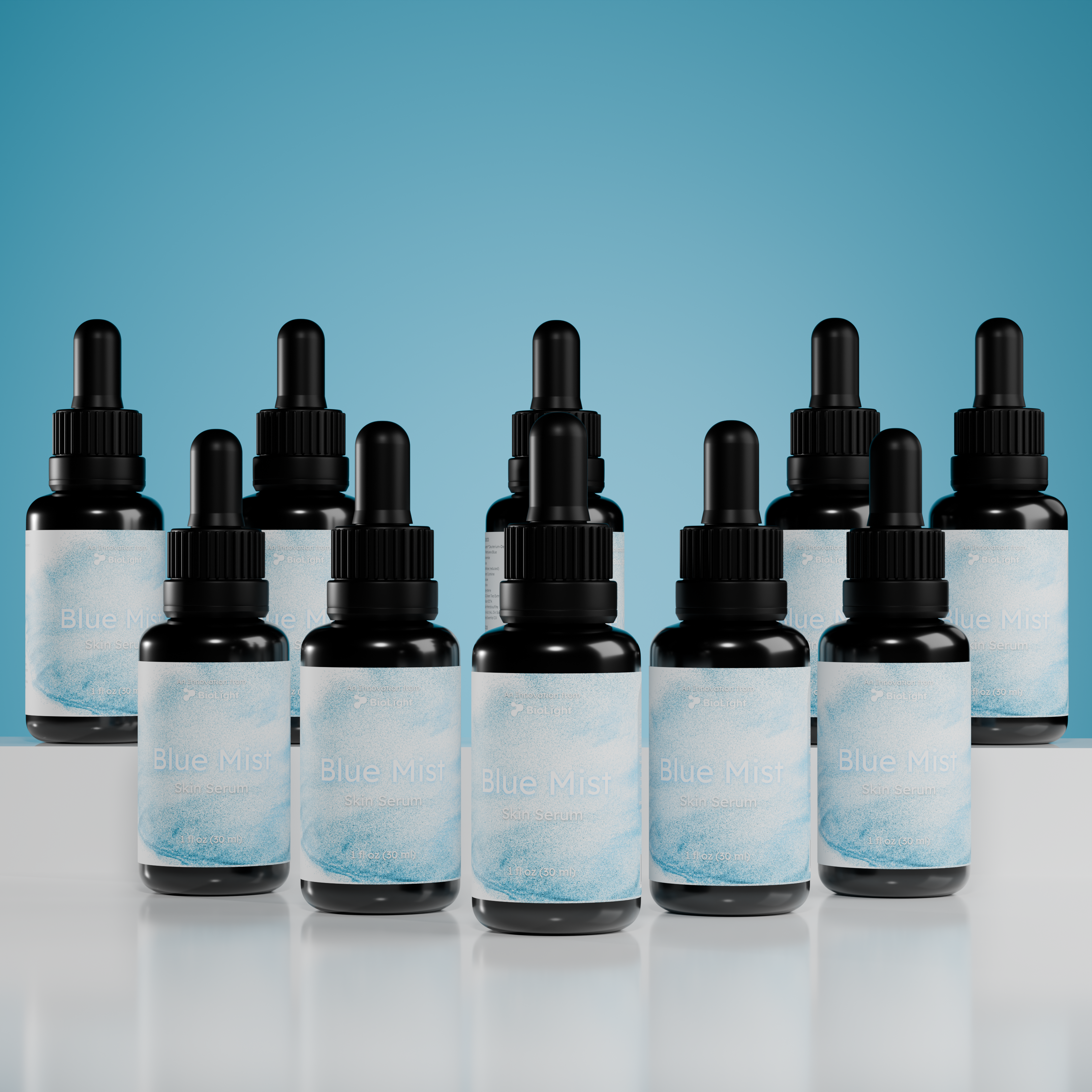 Blue Mist Facial Serum with Methylene Blue & Hyaluronic Acid