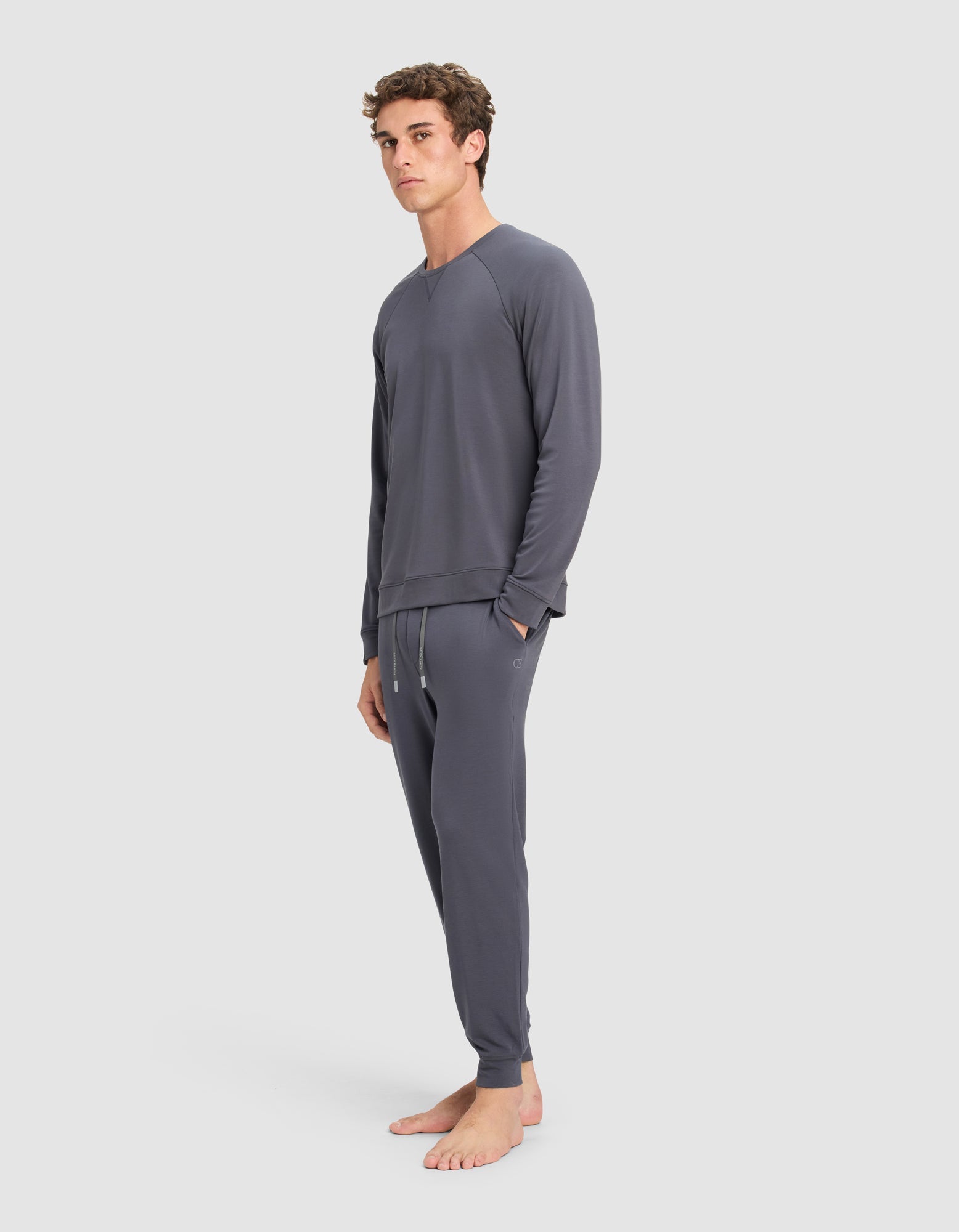 Men's Brushed Bamboo Jogger Set