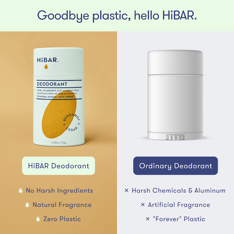 HiBAR Plastic - Free Deodorant