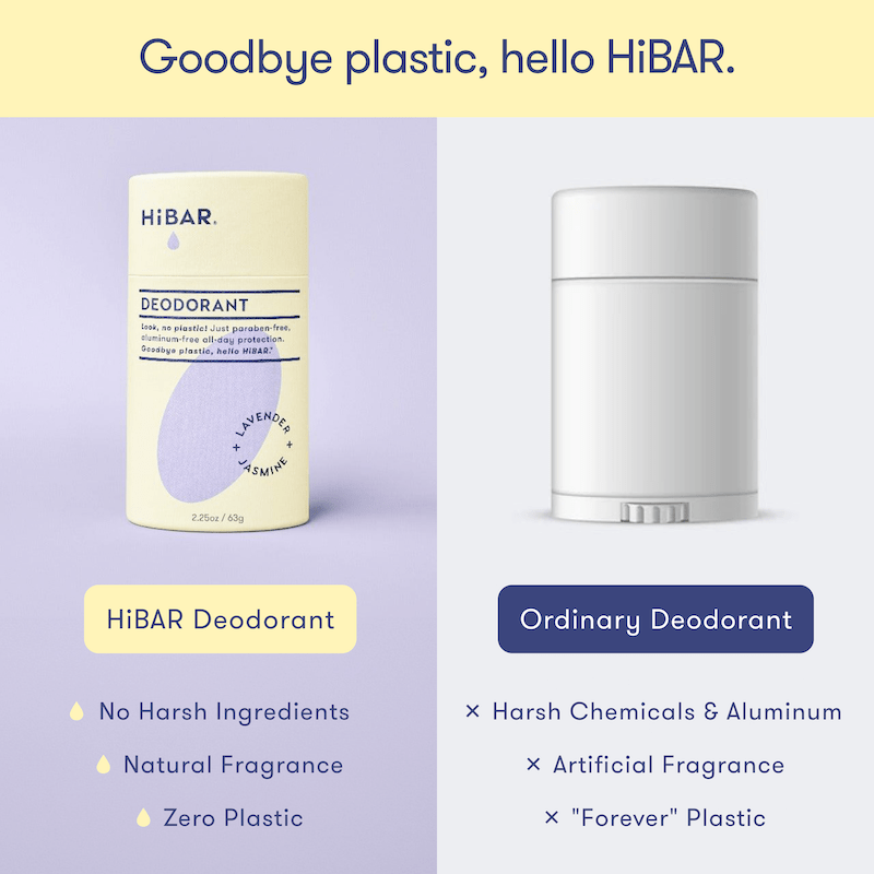 HiBAR Plastic - Free Deodorant