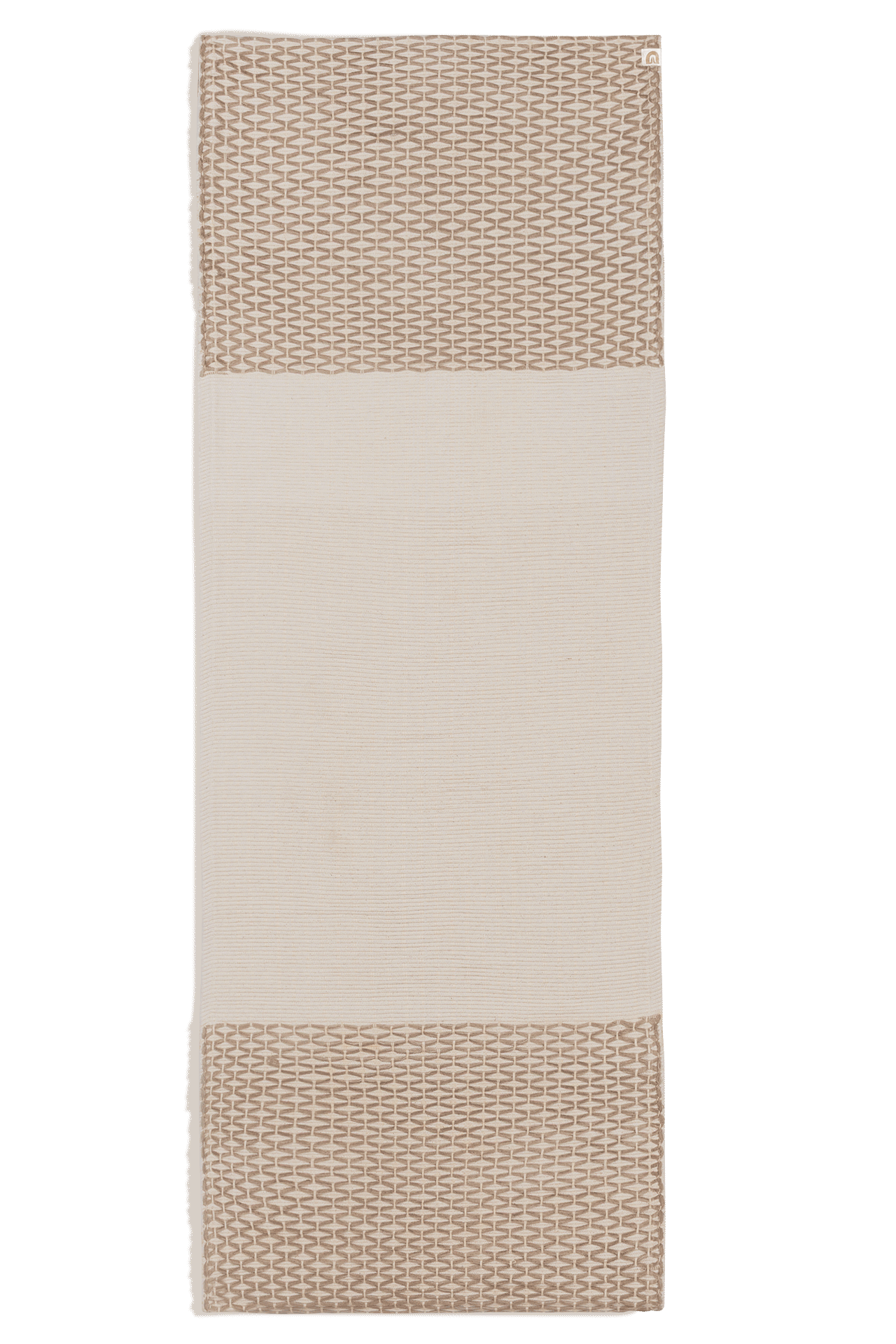 Diamond Yoga Mat - Clay & Cream 7mm