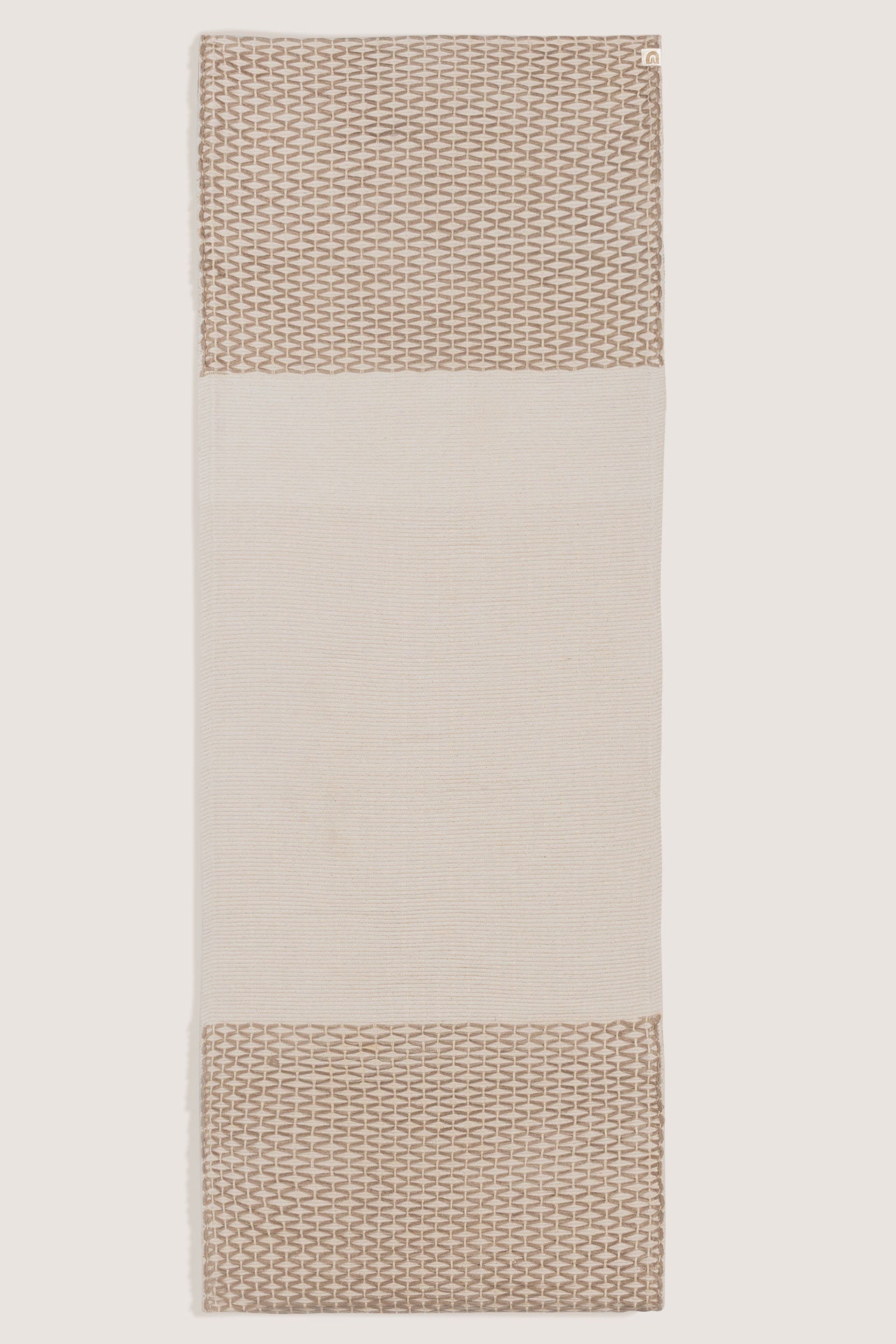Diamond Yoga Mat - Clay & Cream 7mm