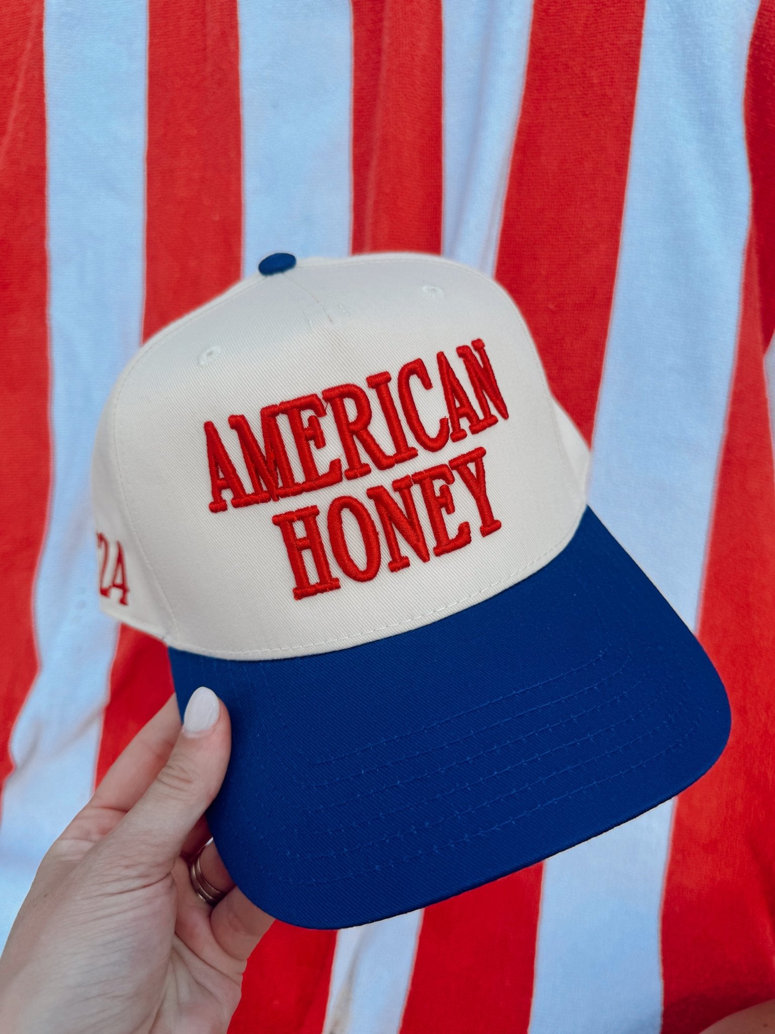 KenzKustomz American Honey Vintage Trucker Hat