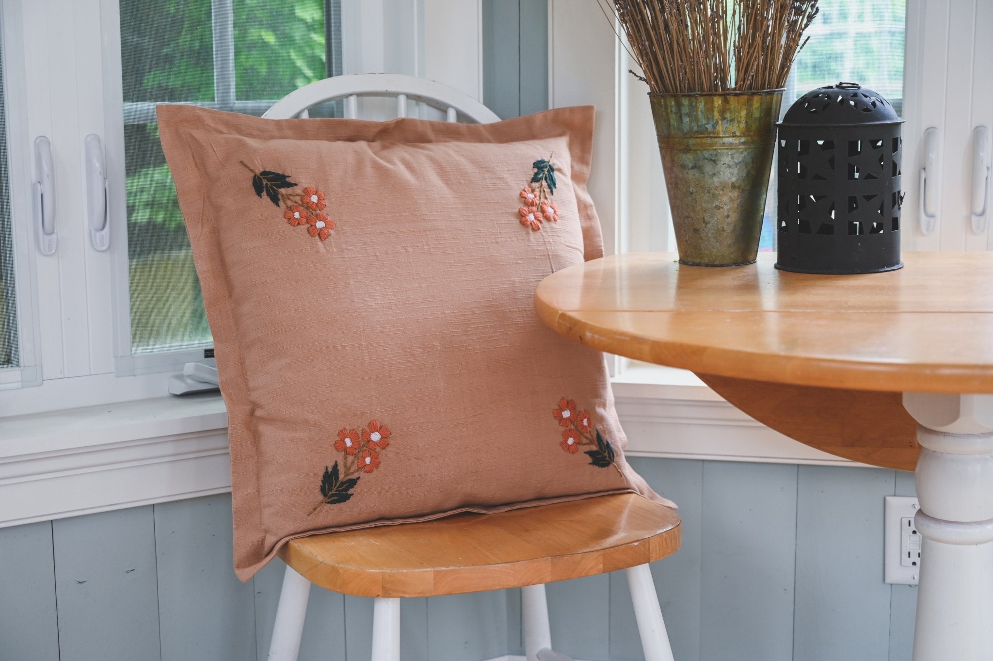 Galley & Fen Ada Clare Pillow (Dusty Pink)