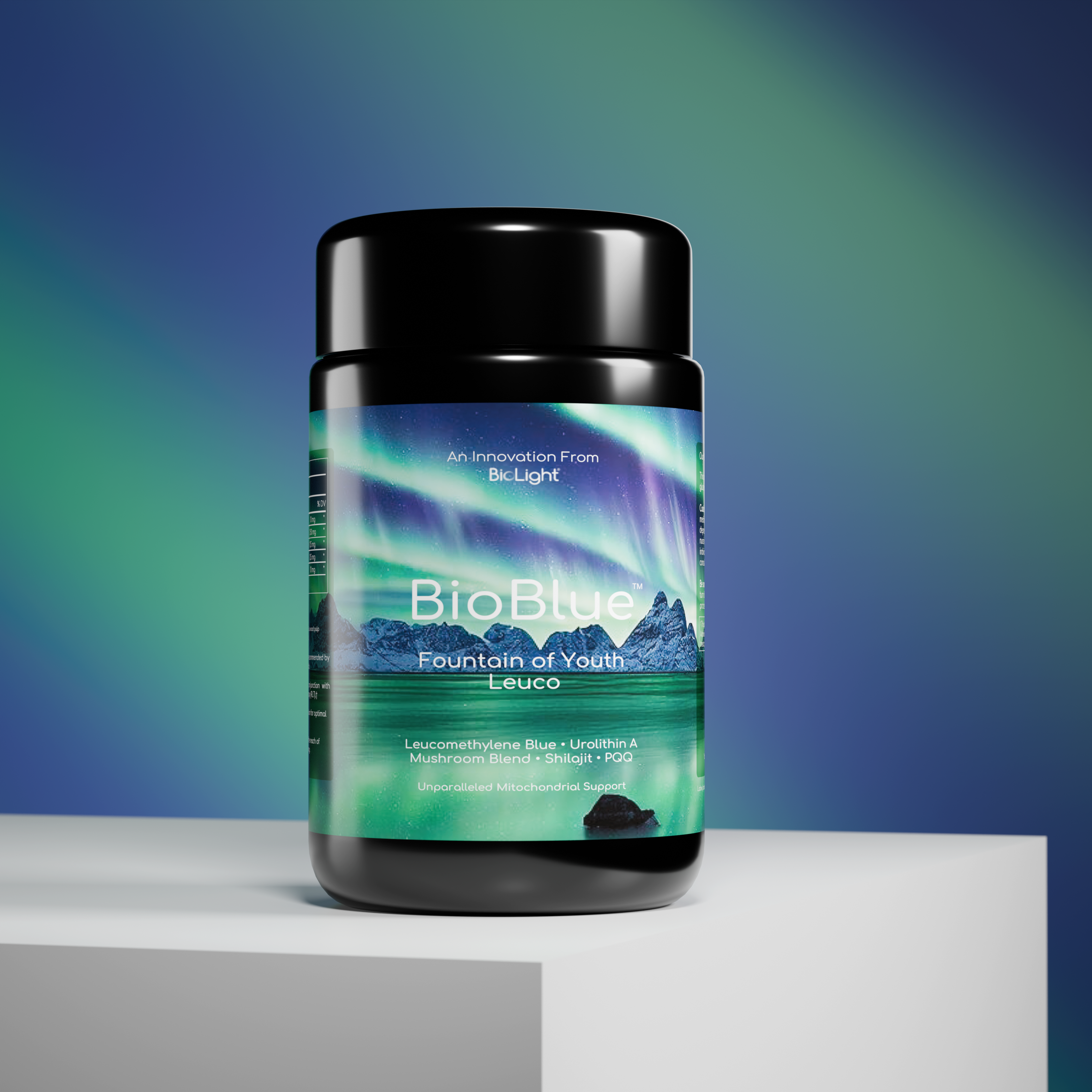 BioBlue Fountain of Youth Leuco Supplement | Advanced Mitochondrial Support & Energy Boosting Formula