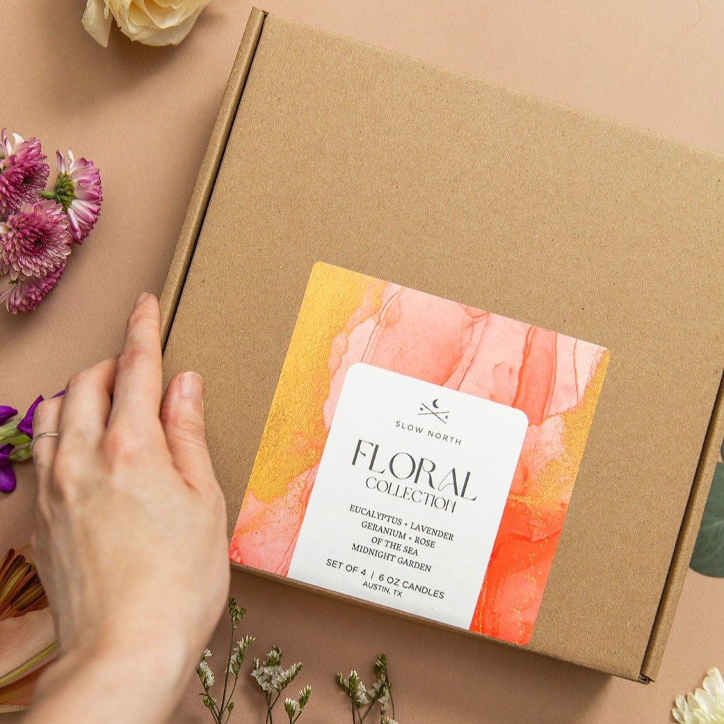 Slow North Floral Collection - 4 Pack