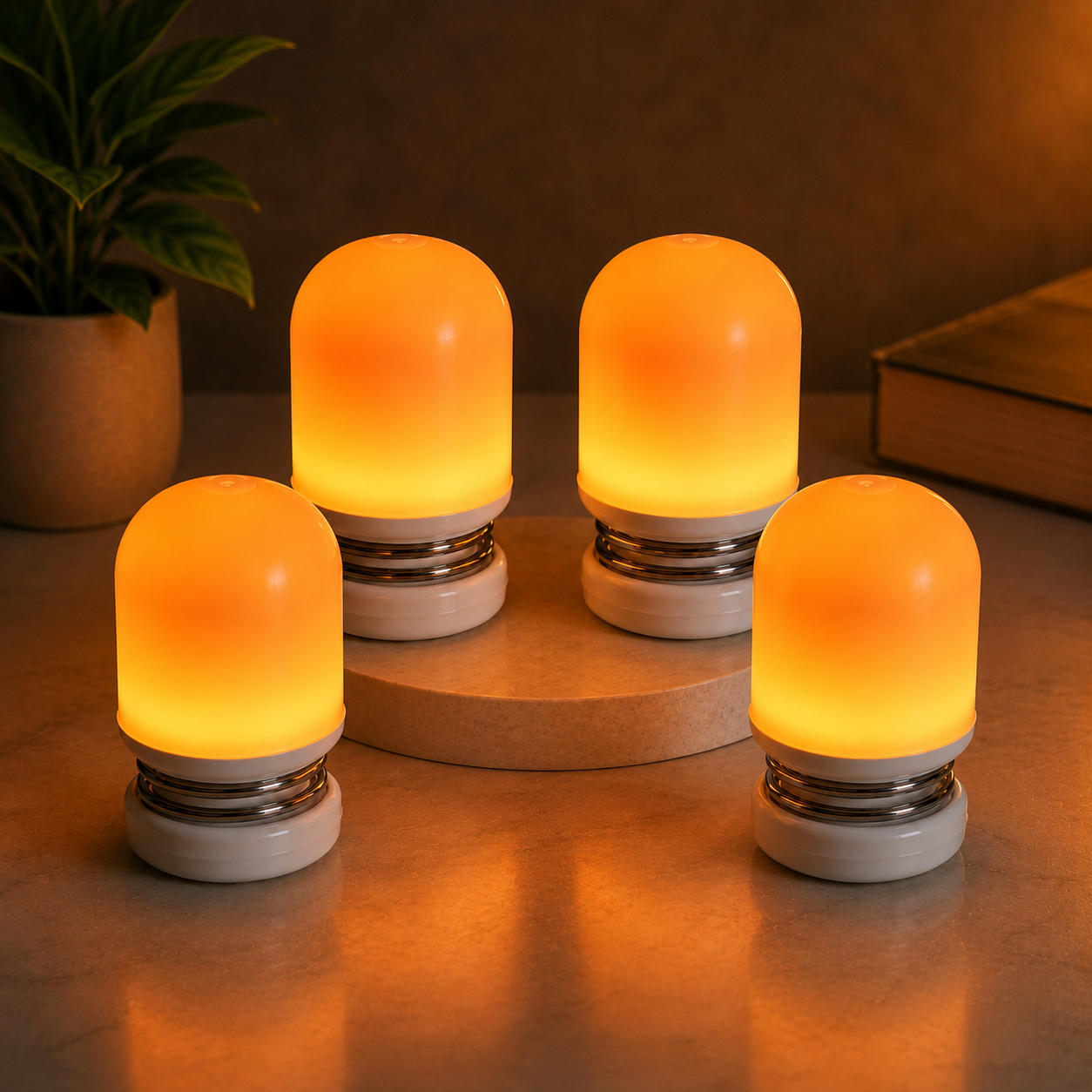 Ember | Circadian Rhythm Optimization | Red & Amber Light Therapy | Portable, Rechargeable Light