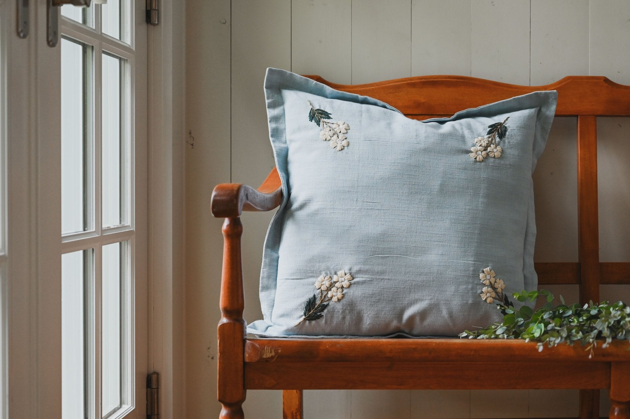 Galley & Fen Estella Pillow (Blue Pillow)