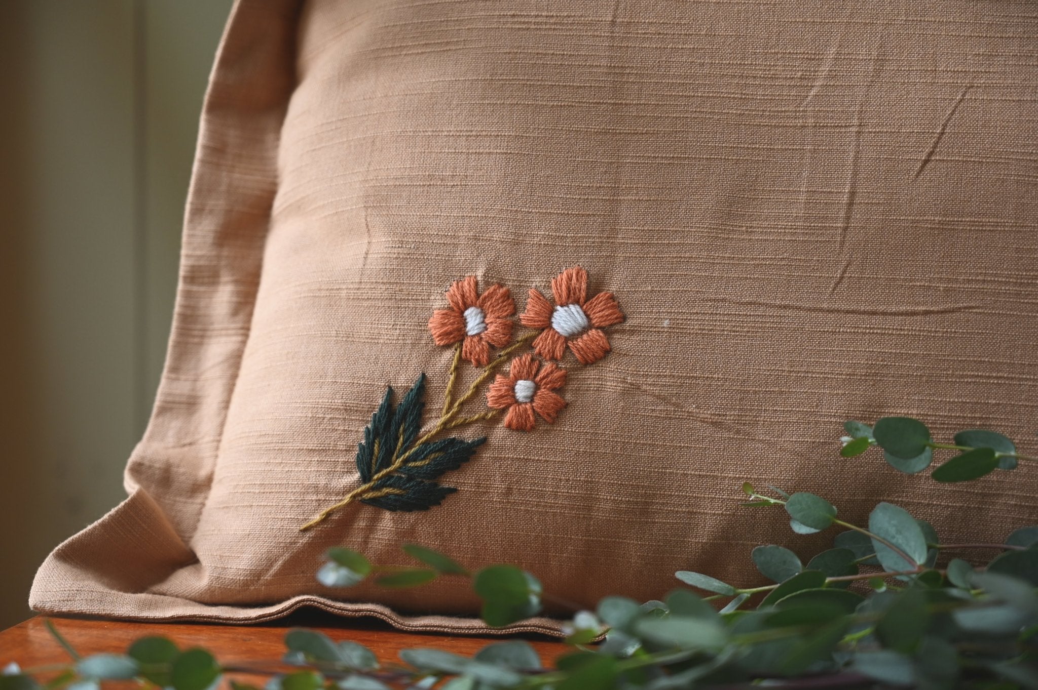 Galley & Fen Ada Clare Pillow (Dusty Pink)