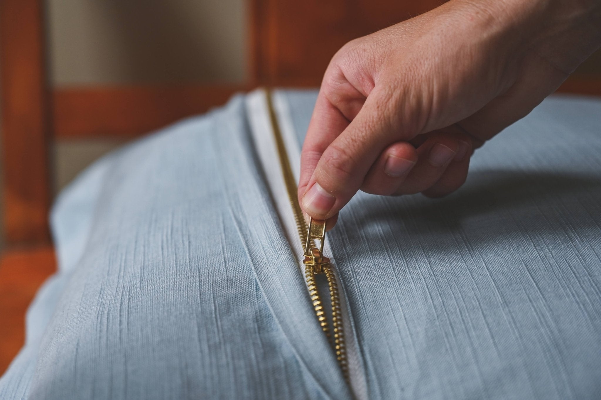 Galley & Fen Estella Pillow (Blue Pillow)