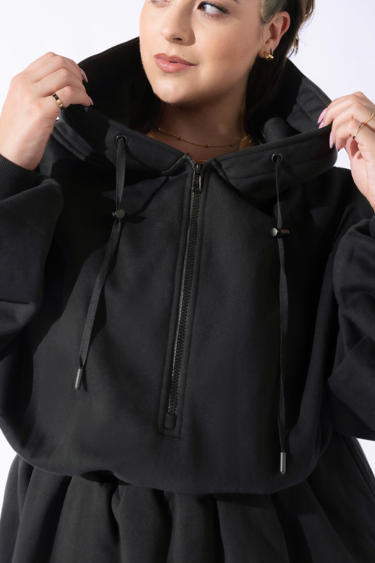 POPFLEX® Game Day Dress - Black