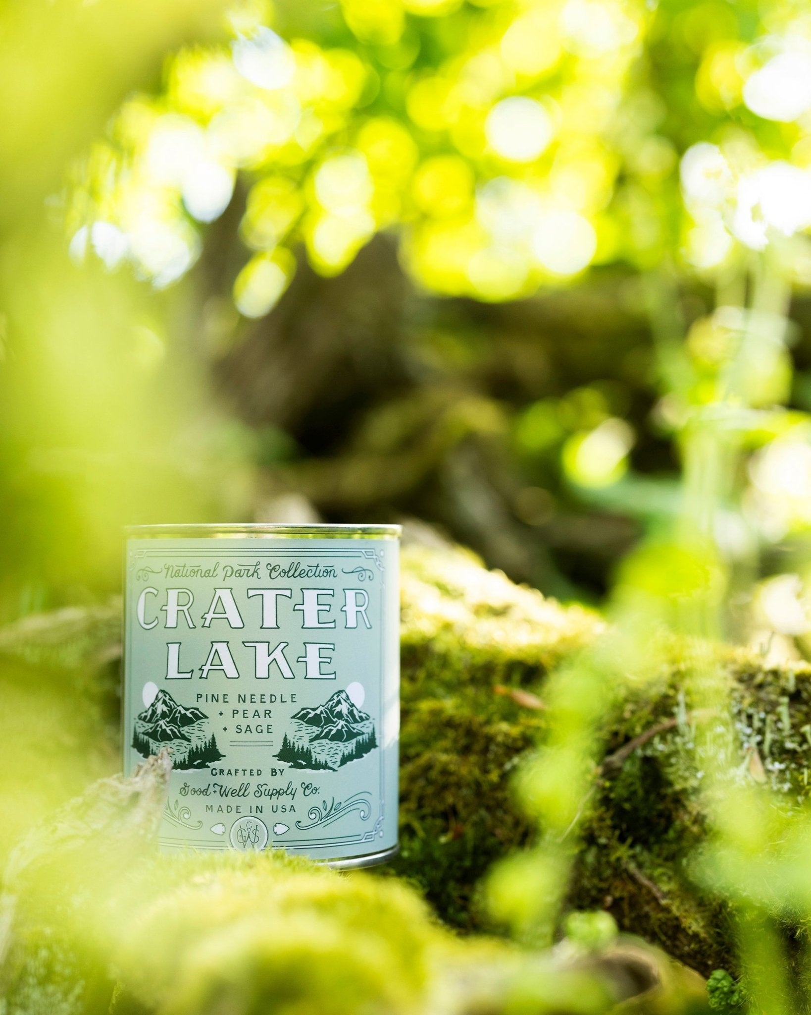 Good & Well Supply Co Crater Lake National Park Candle