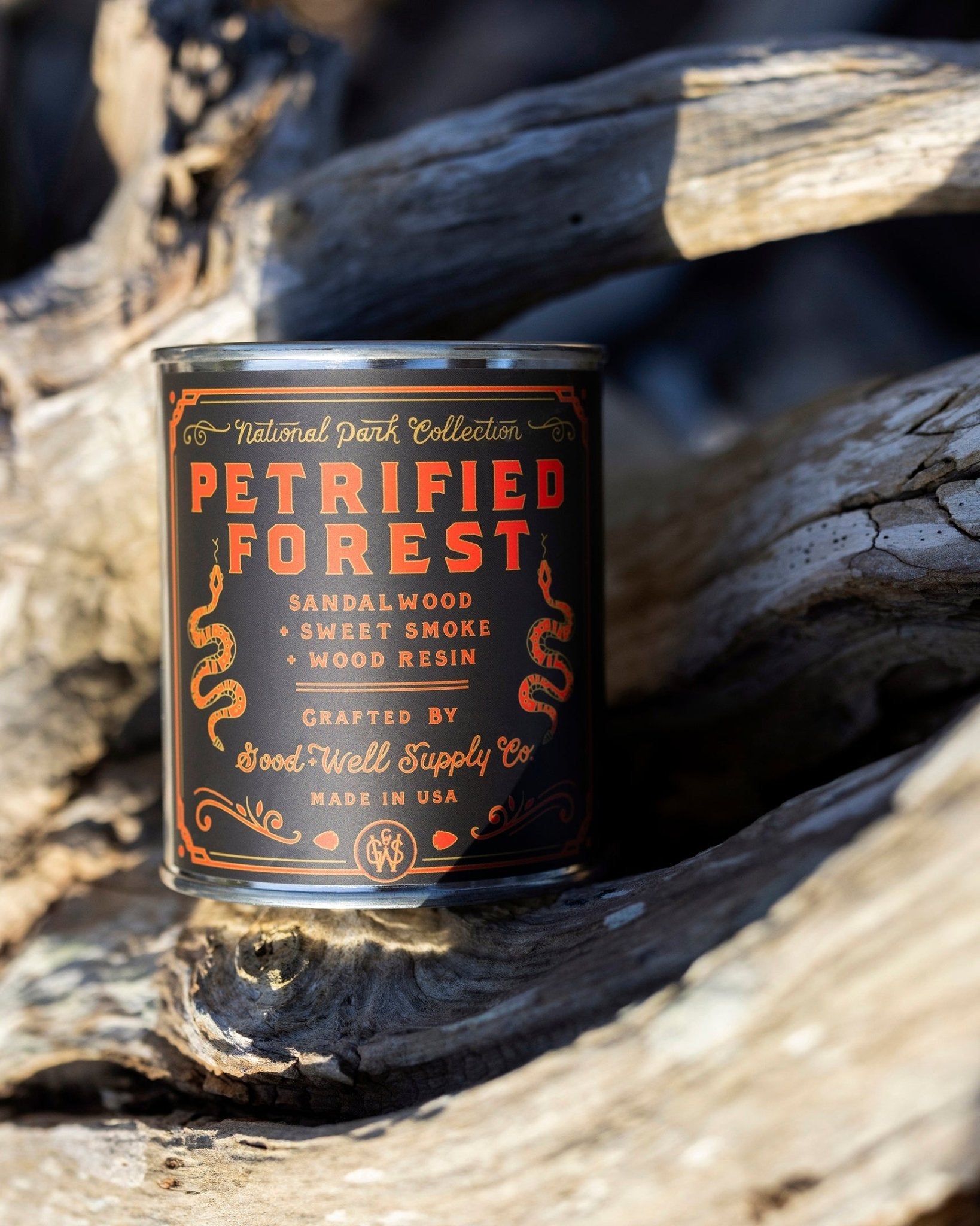 Good & Well Supply Co Petrified Forest National Park Candle