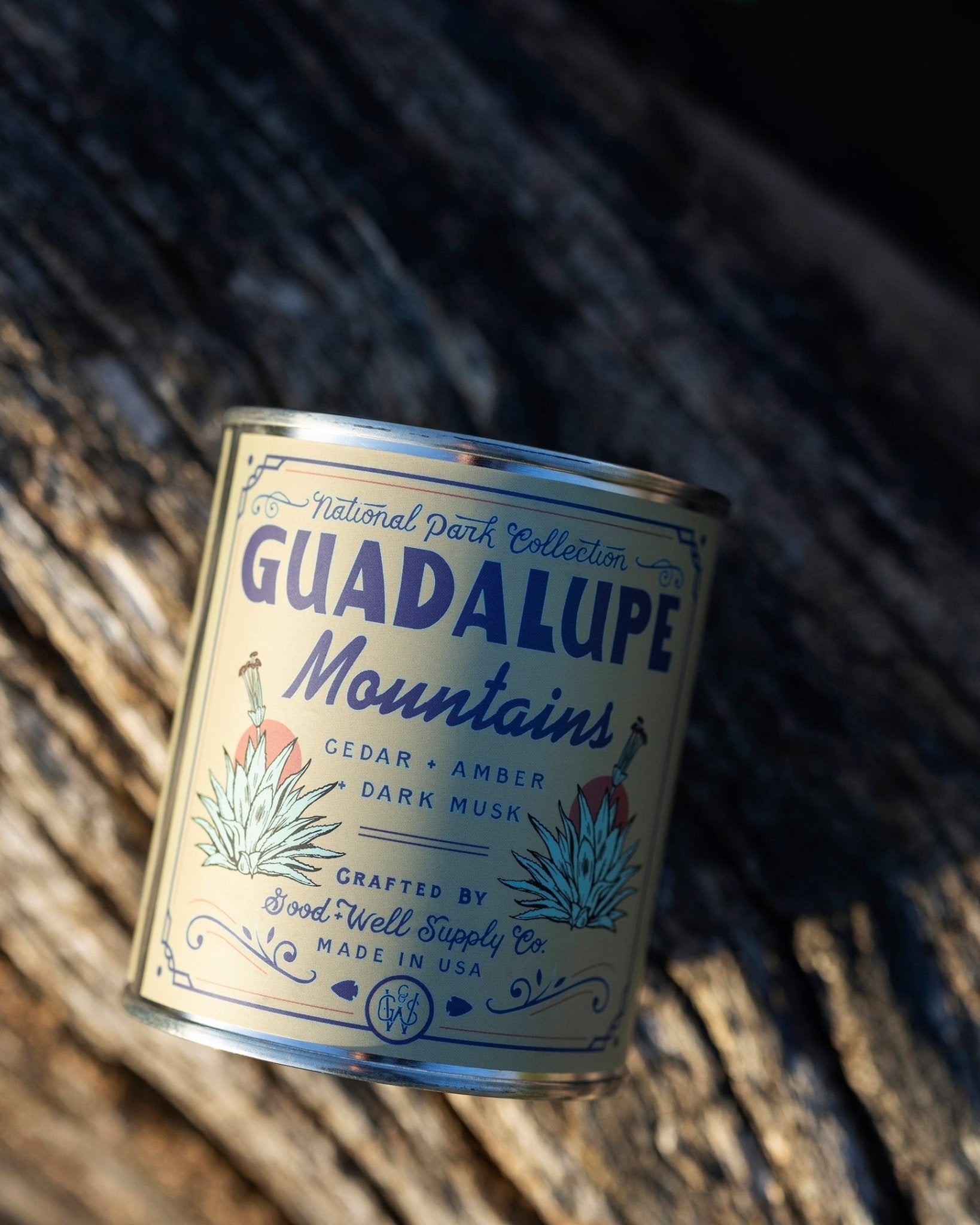 Good & Well Supply Co Guadalupe Mountains National Park Candle