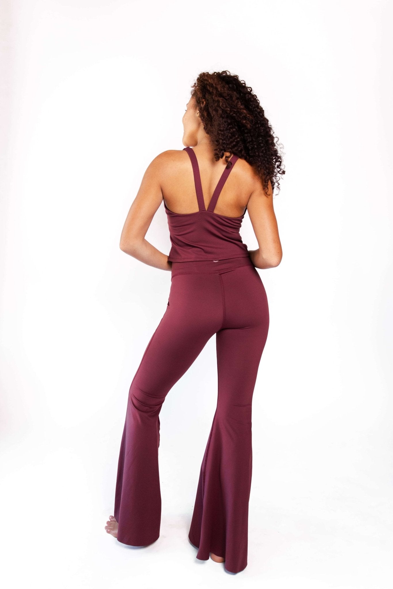 Yoga Democracy Vitality Tank - Maroon
