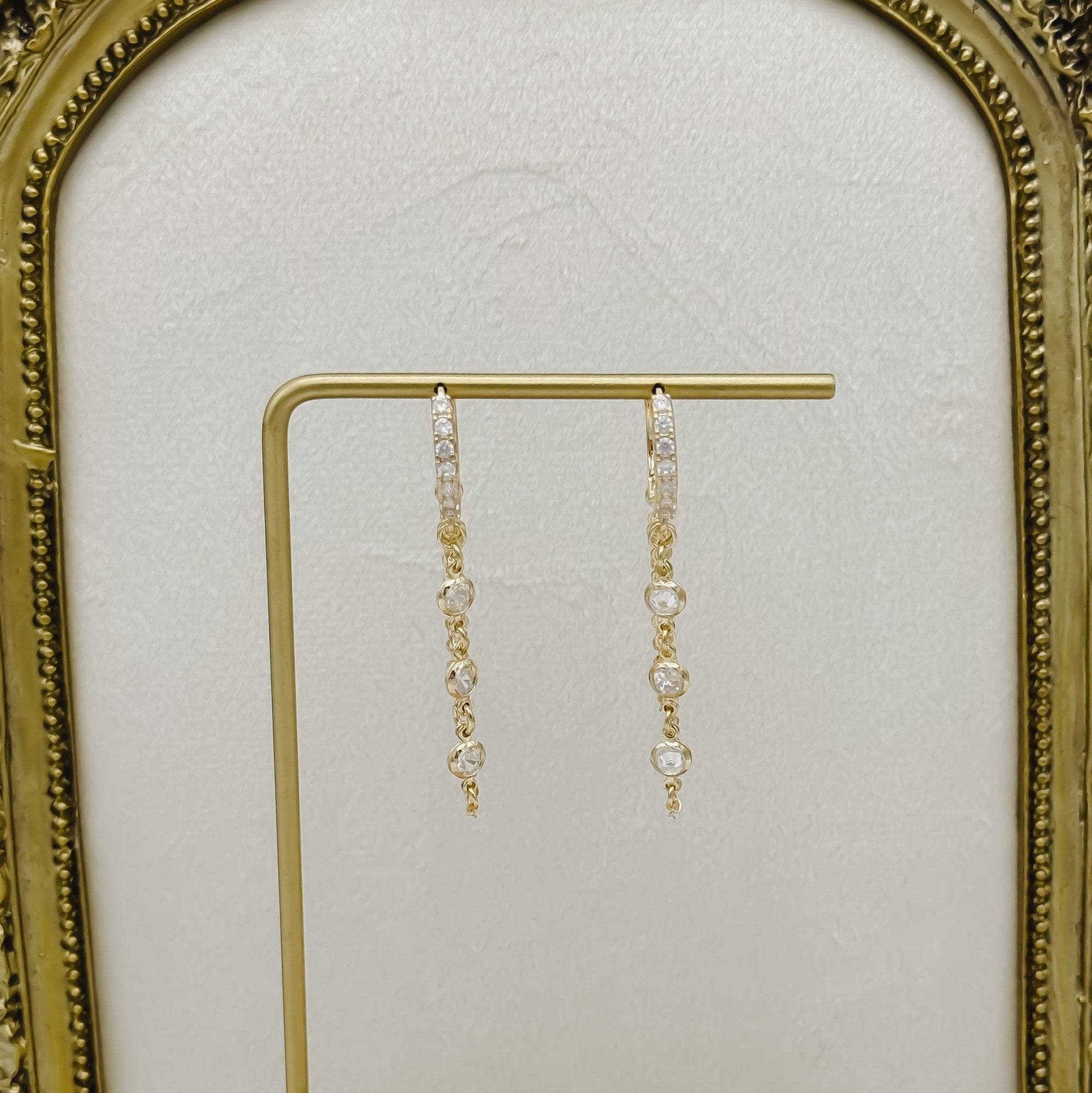 Rand Designs Hailey Huggie Hoop Earring