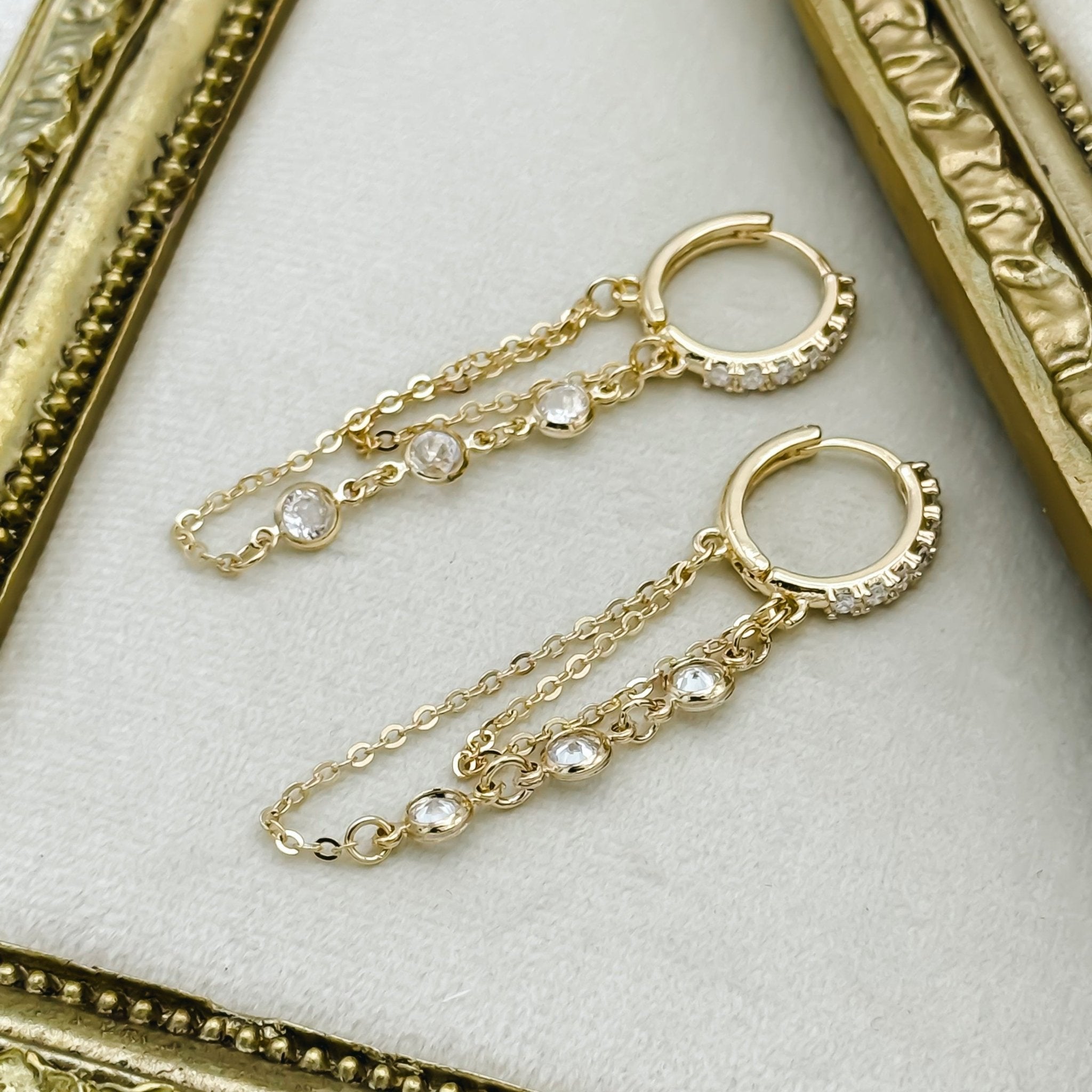 Rand Designs Hailey Huggie Hoop Earring