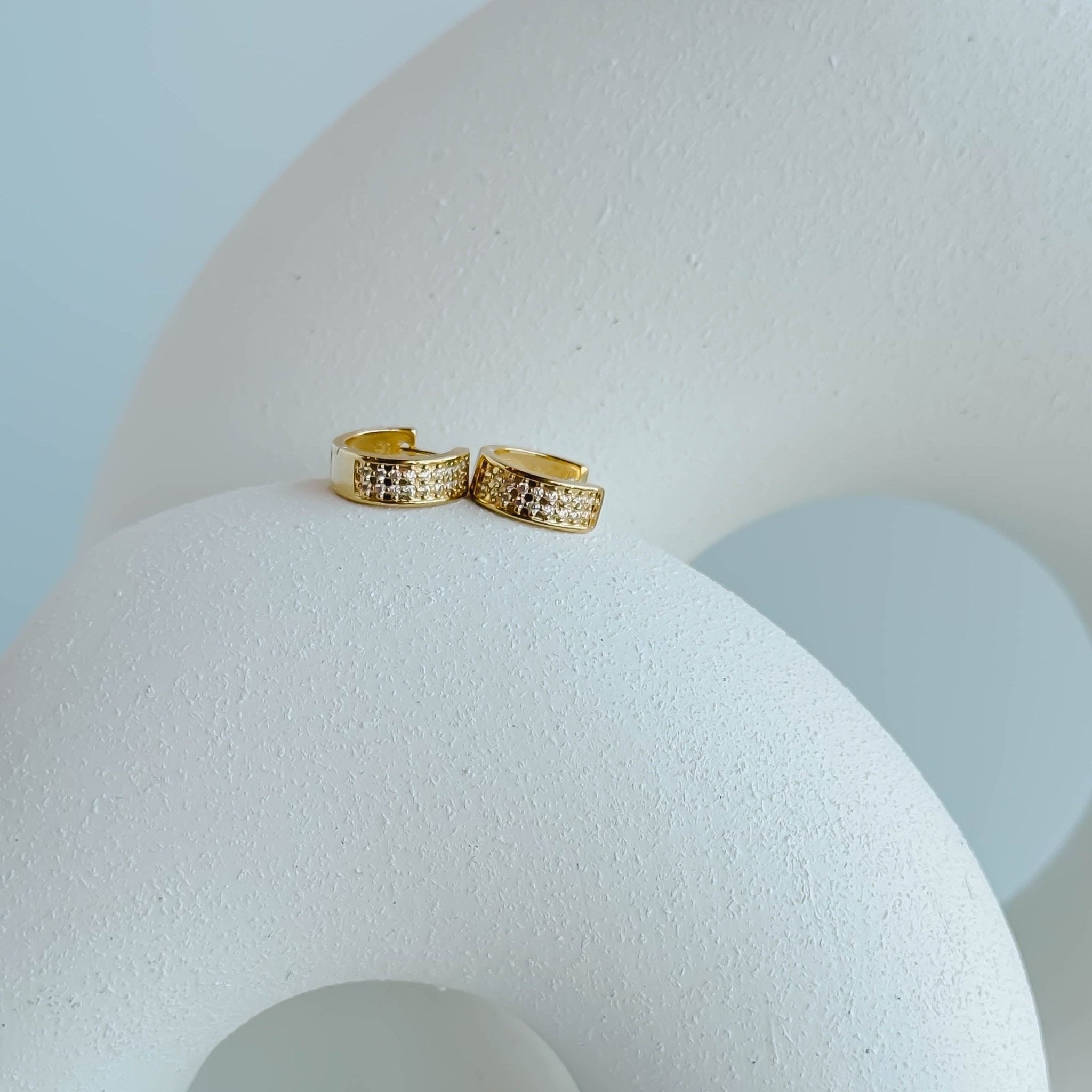 Rand Designs Sophia Huggie Hoop Earring