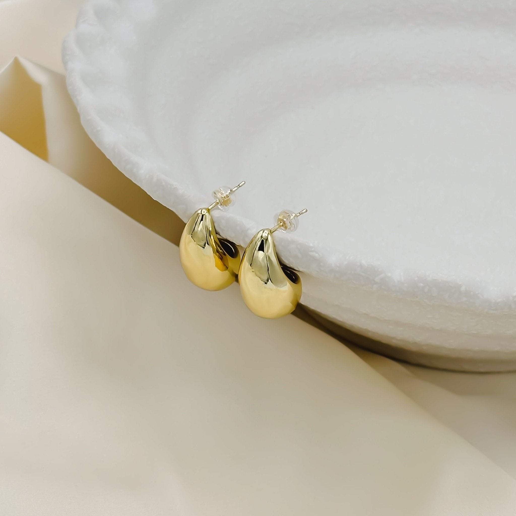 Rand Designs Inez Dome Hoop Earring