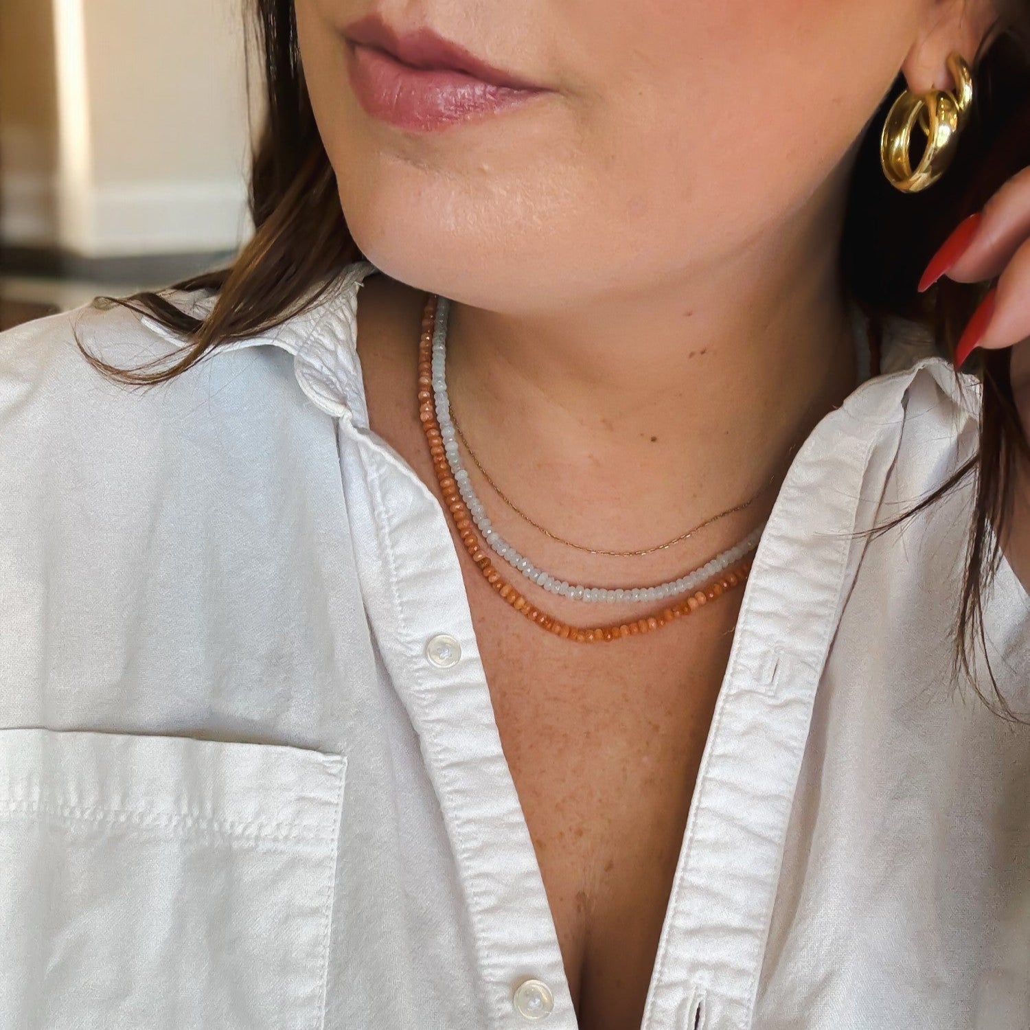 Rand Designs Seabreeze Beaded Necklace