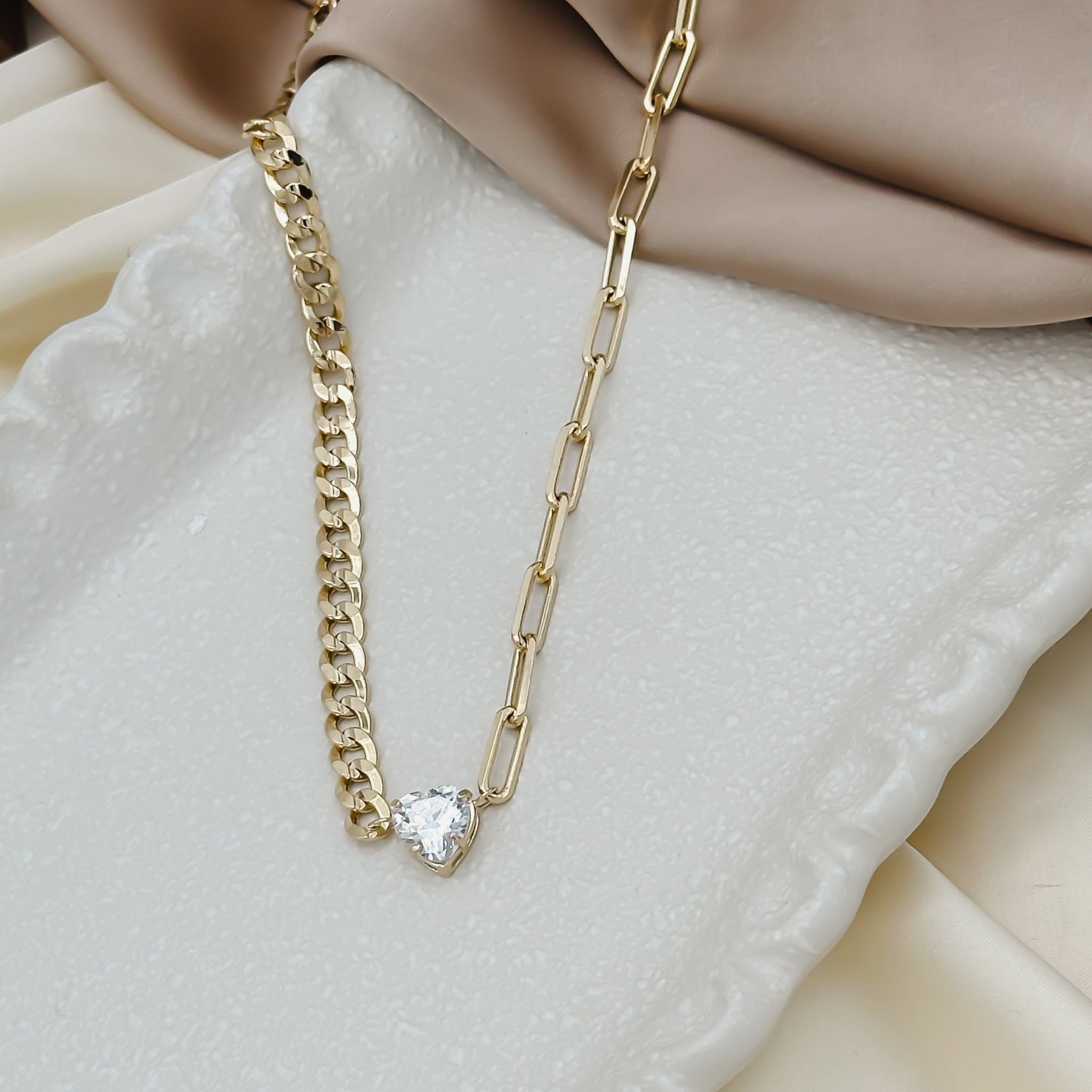 Rand Designs Talula Heart Necklace