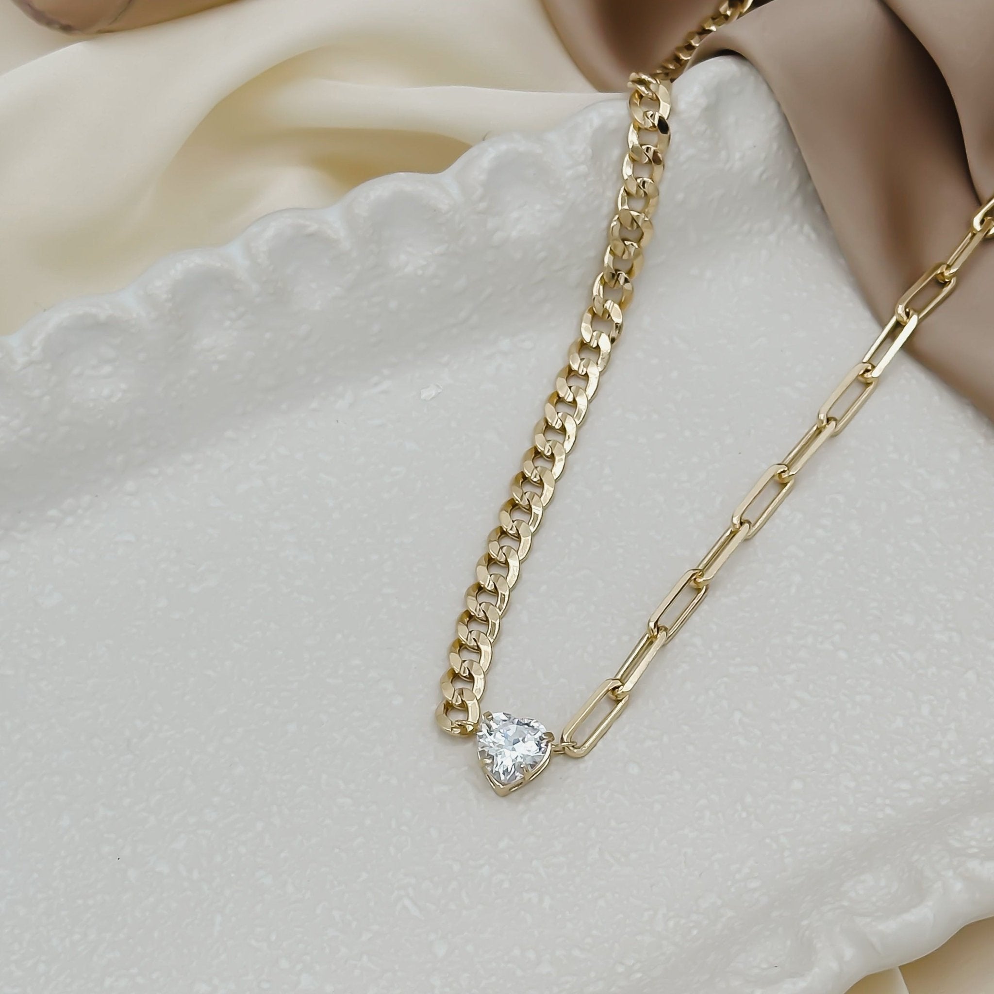 Rand Designs Talula Heart Necklace