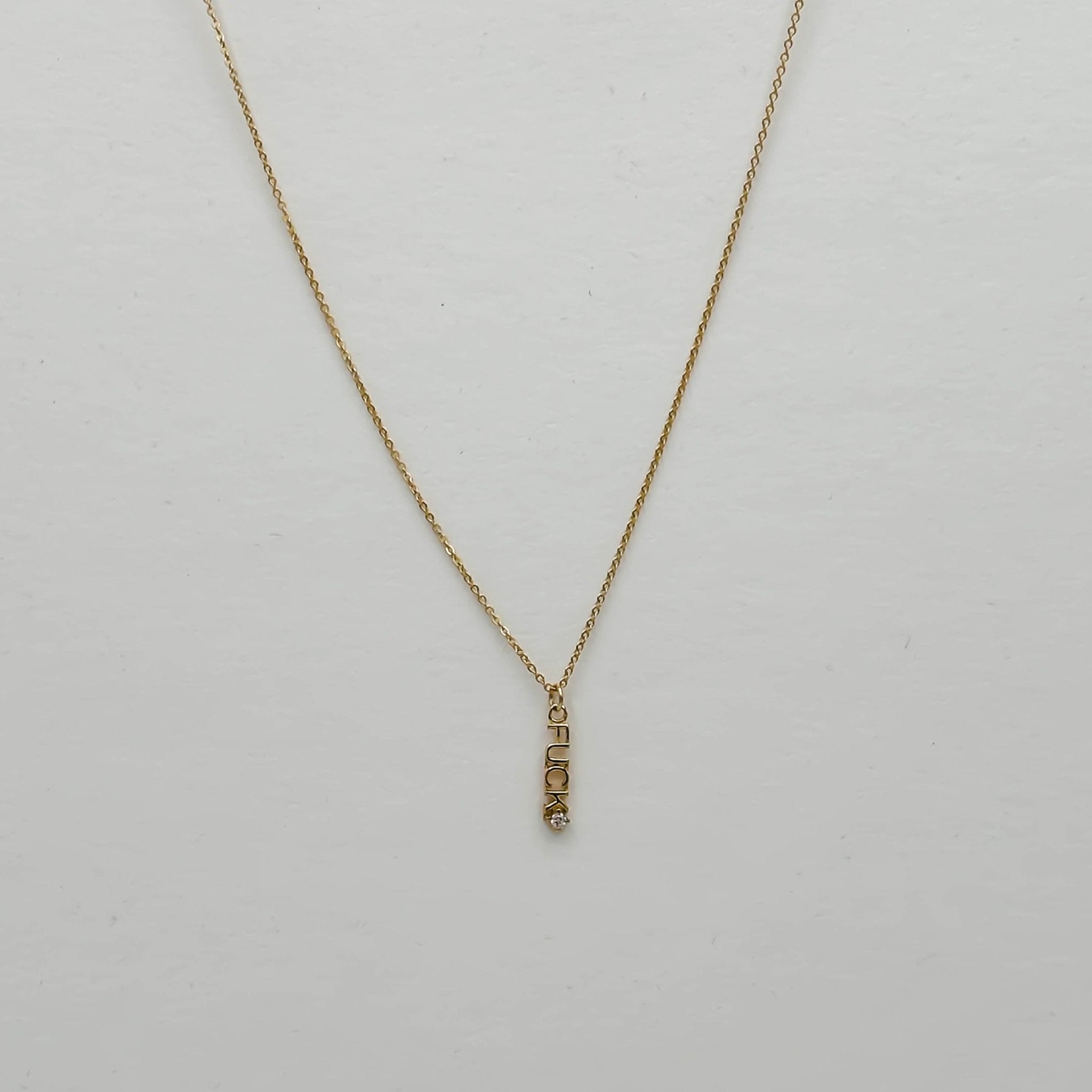 Rand Designs F*** Necklace