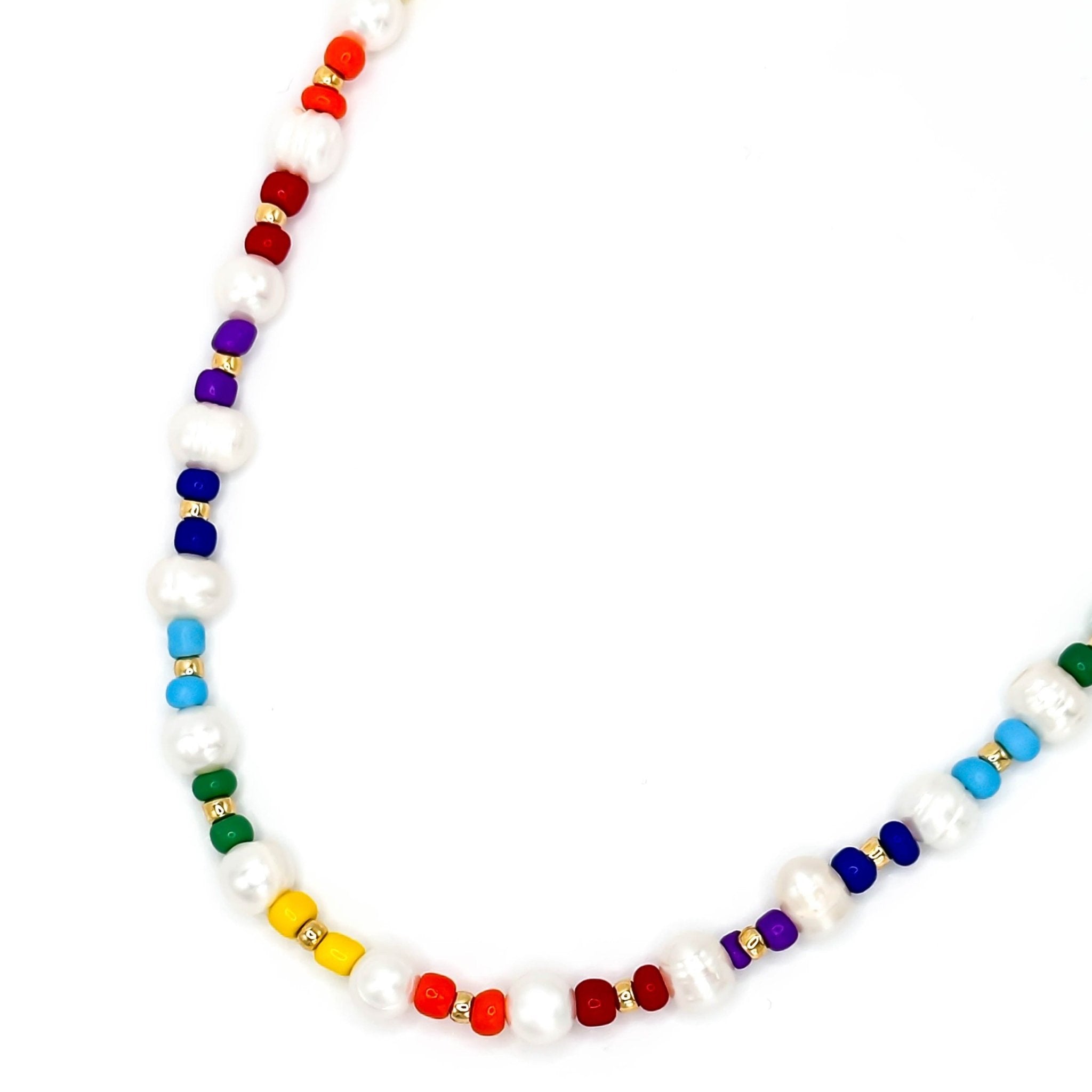 Rand Designs Aloha Pearl Beaded Necklace