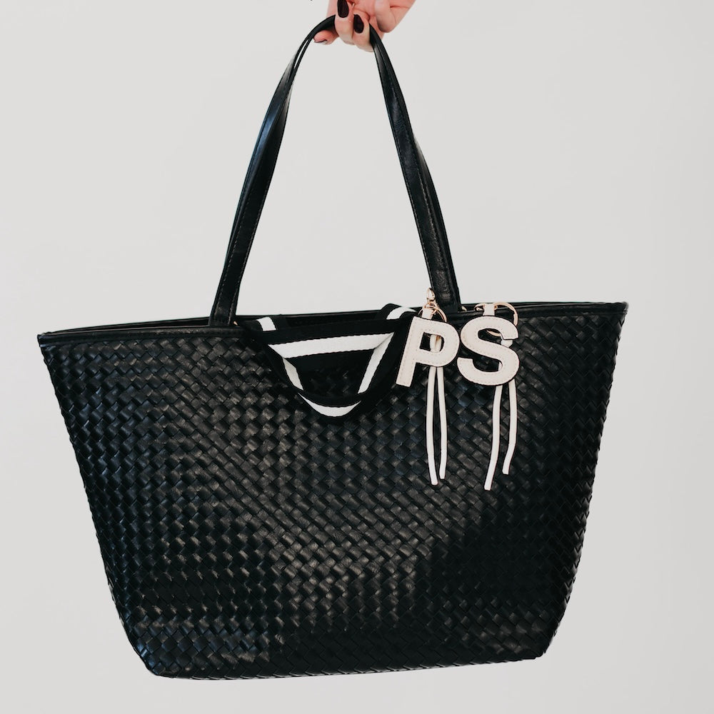 Initial Bag Charm