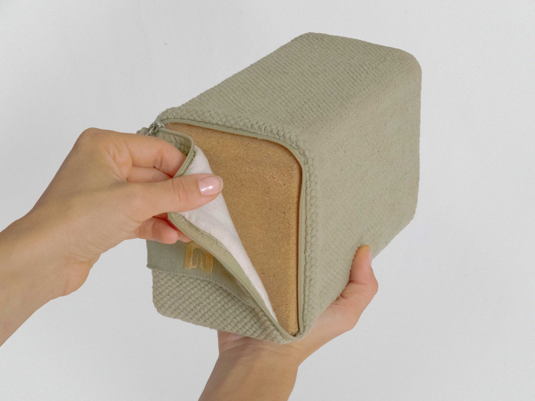 okoliving Yoga Block - Naturally Dyed Organic Cotton